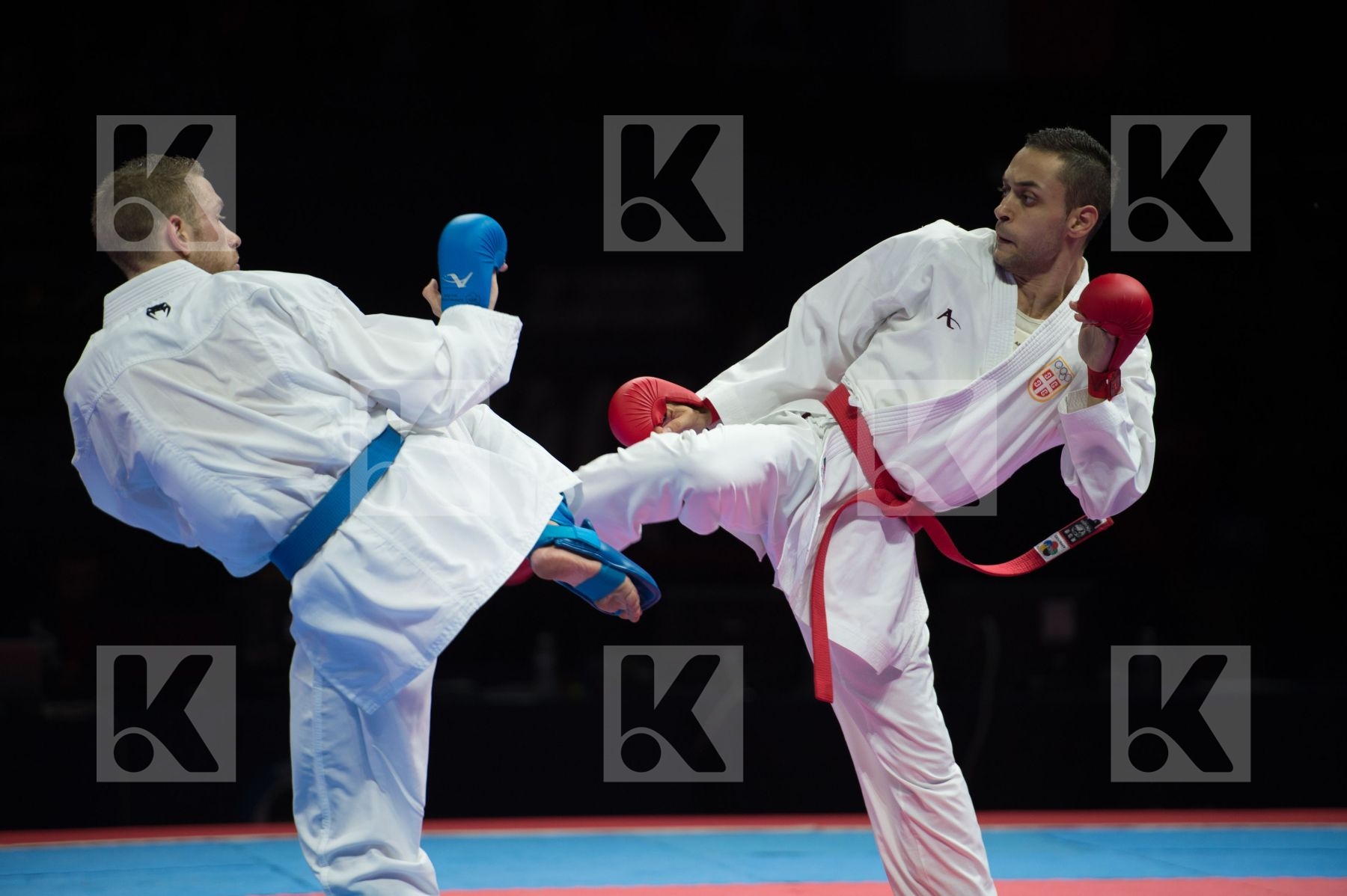 -60 Kg Antic Marko belgium dasoul  michael male kumite semi-fina