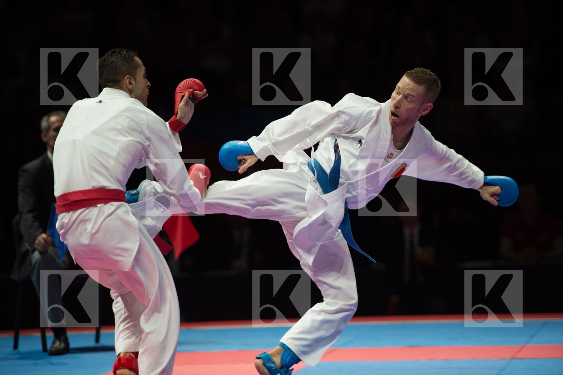 -60 Kg Antic Marko belgium dasoul  michael male kumite semi-fina