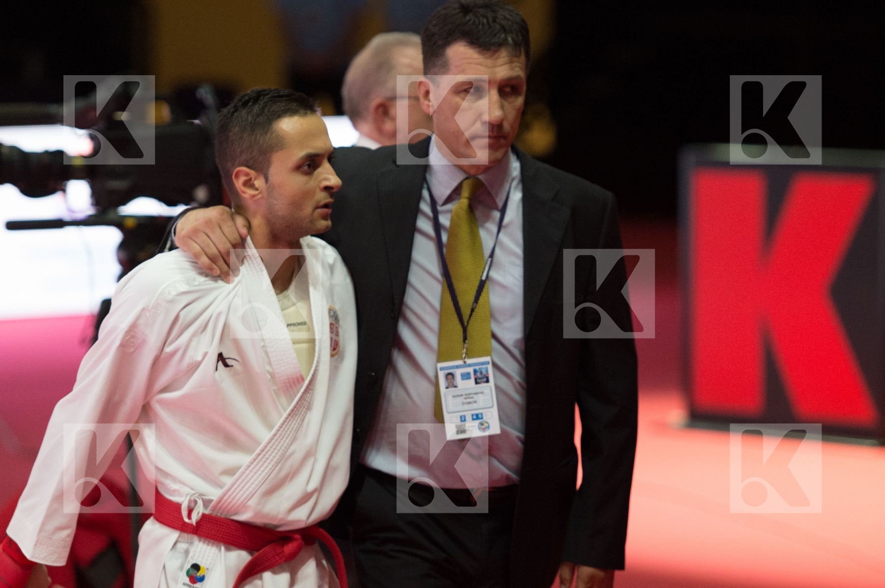 -60 Kg Antic Marko belgium dasoul  michael male kumite semi-fina