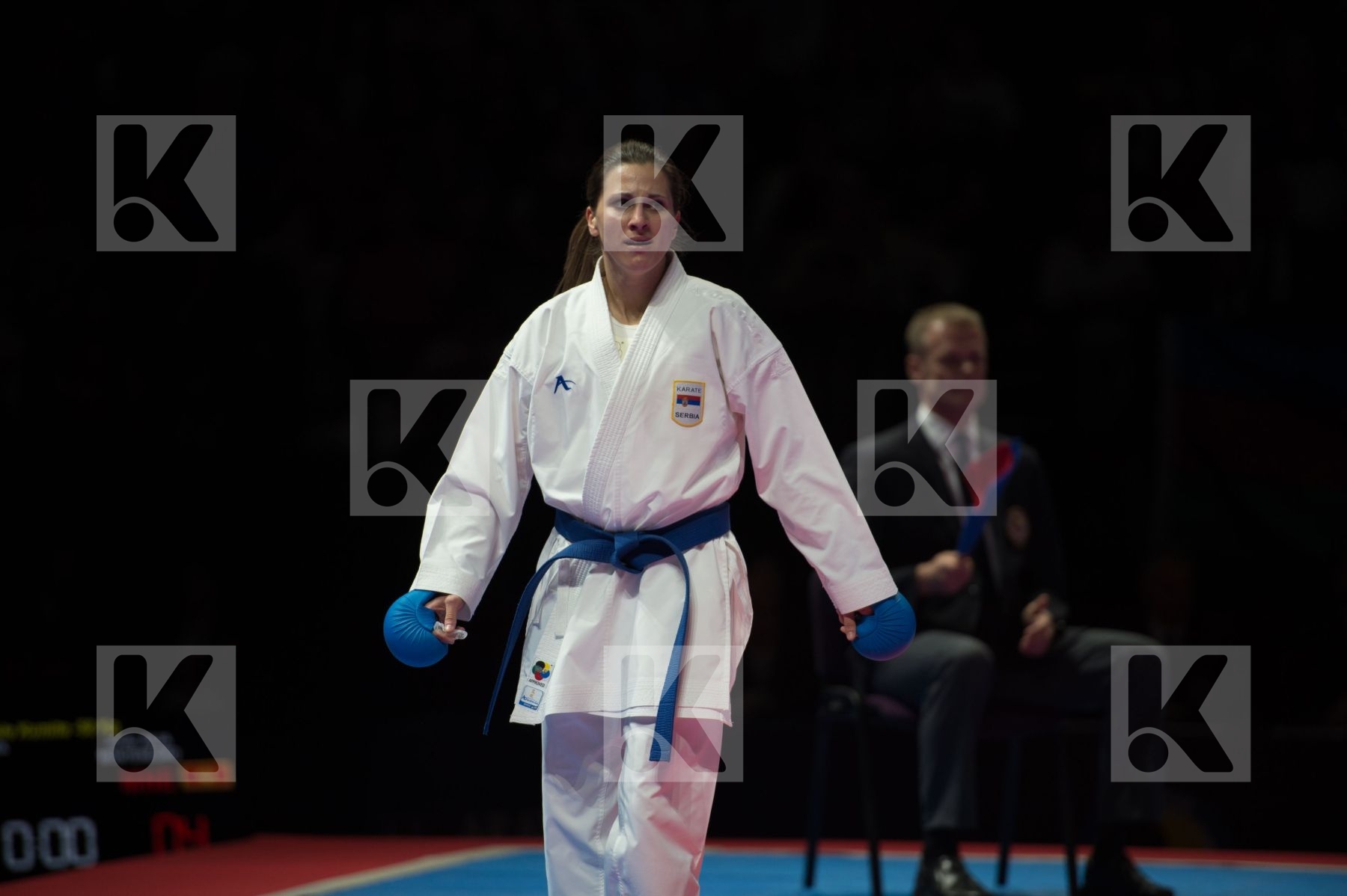 -50 Kg female kumite jovic anja Milivojcevic Jelena Montenegro s