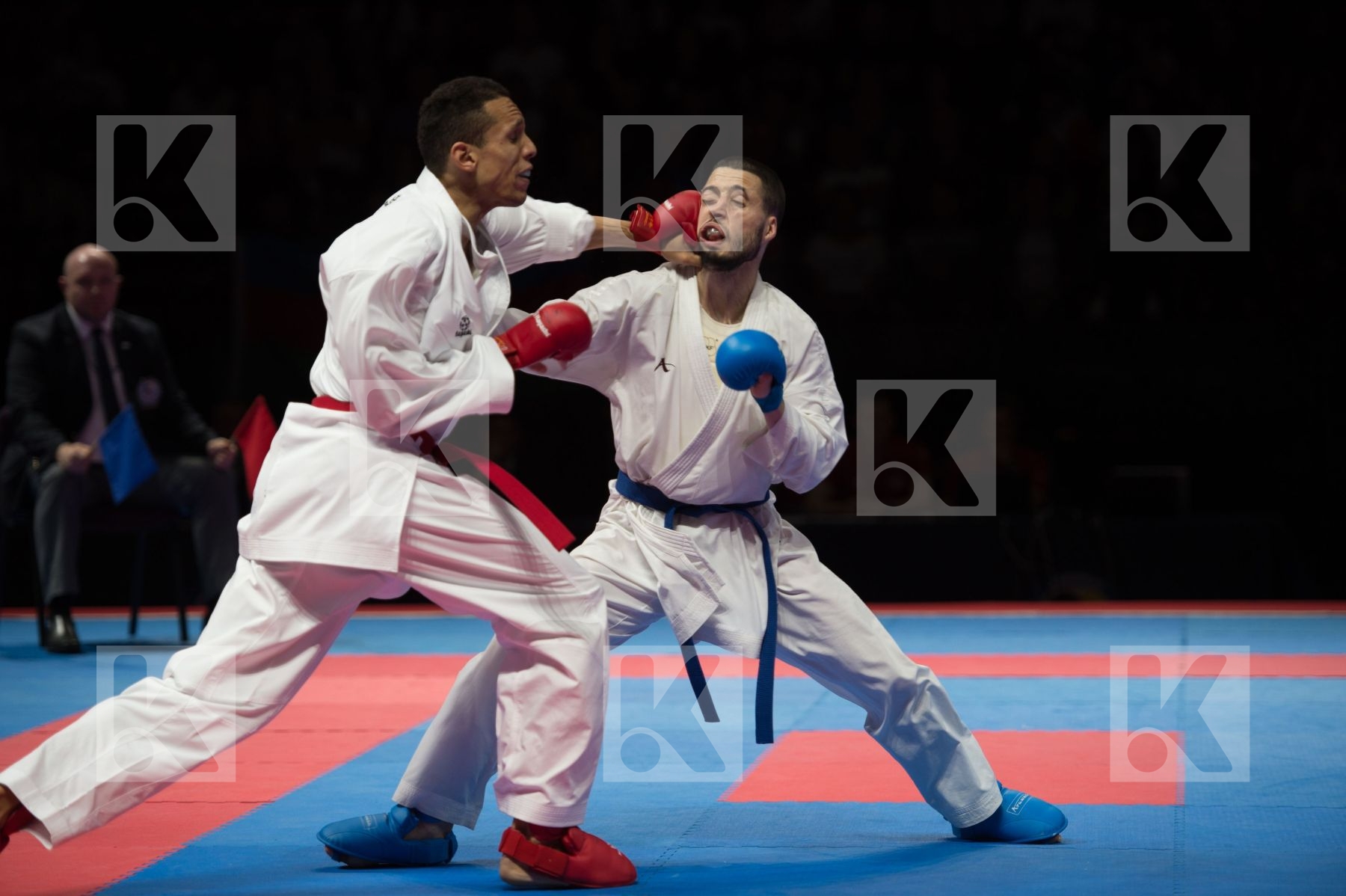 -67 Kg Hungary joksic stefan male kumite semi-final Serbia Tadis