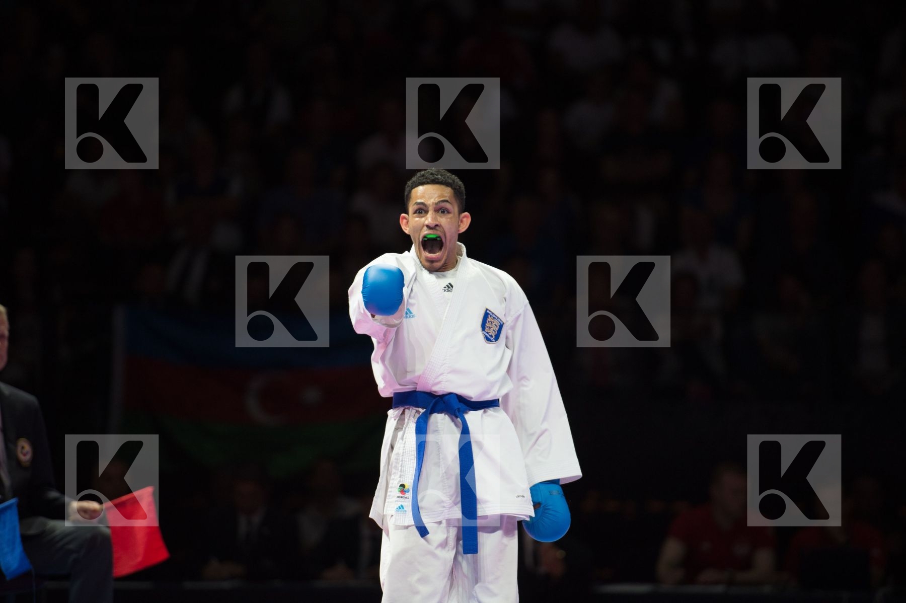 -67 Kg aliyev niyazi Azerbaijan England kumite Male semi-final T