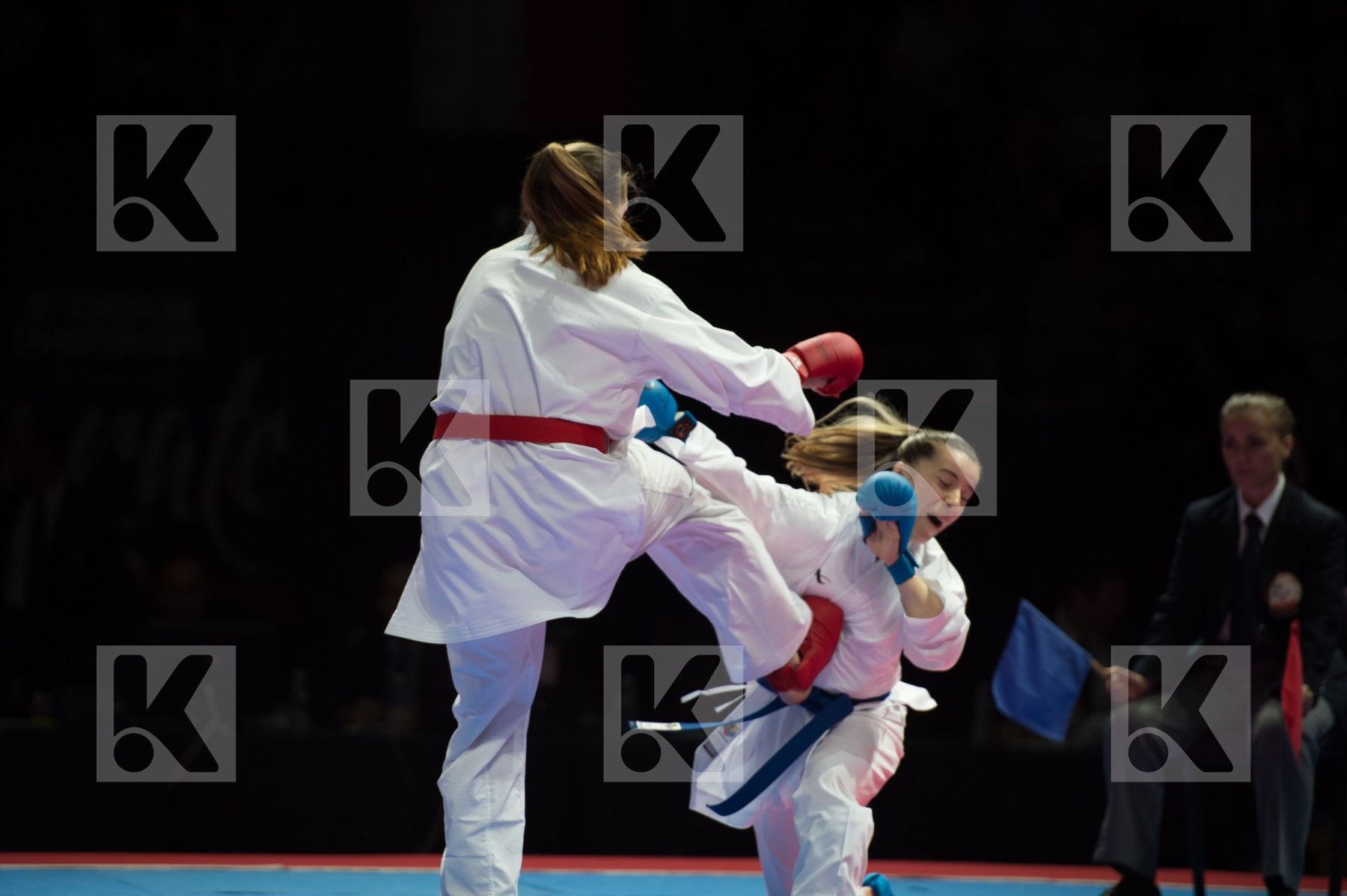 Female kumite russian federation semi-final team Turkey
