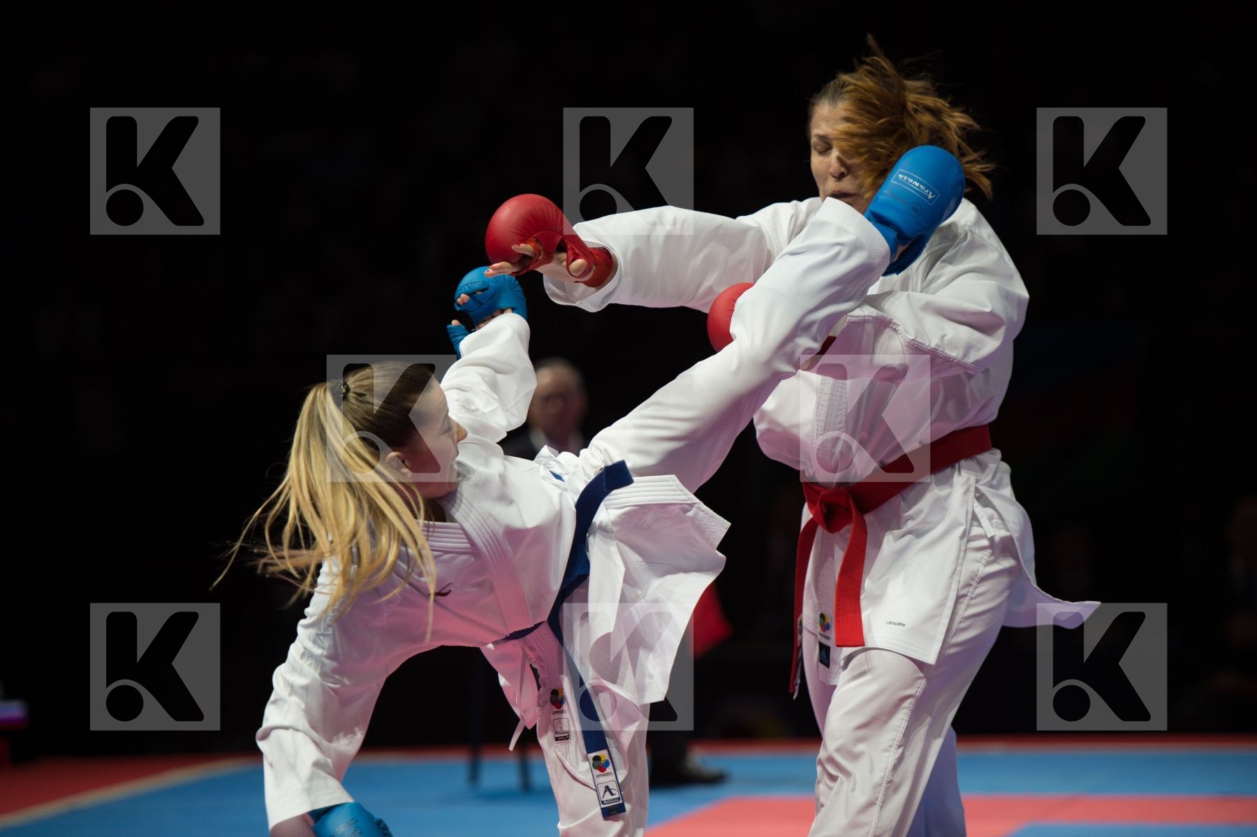 Female kumite russian federation semi-final team Turkey