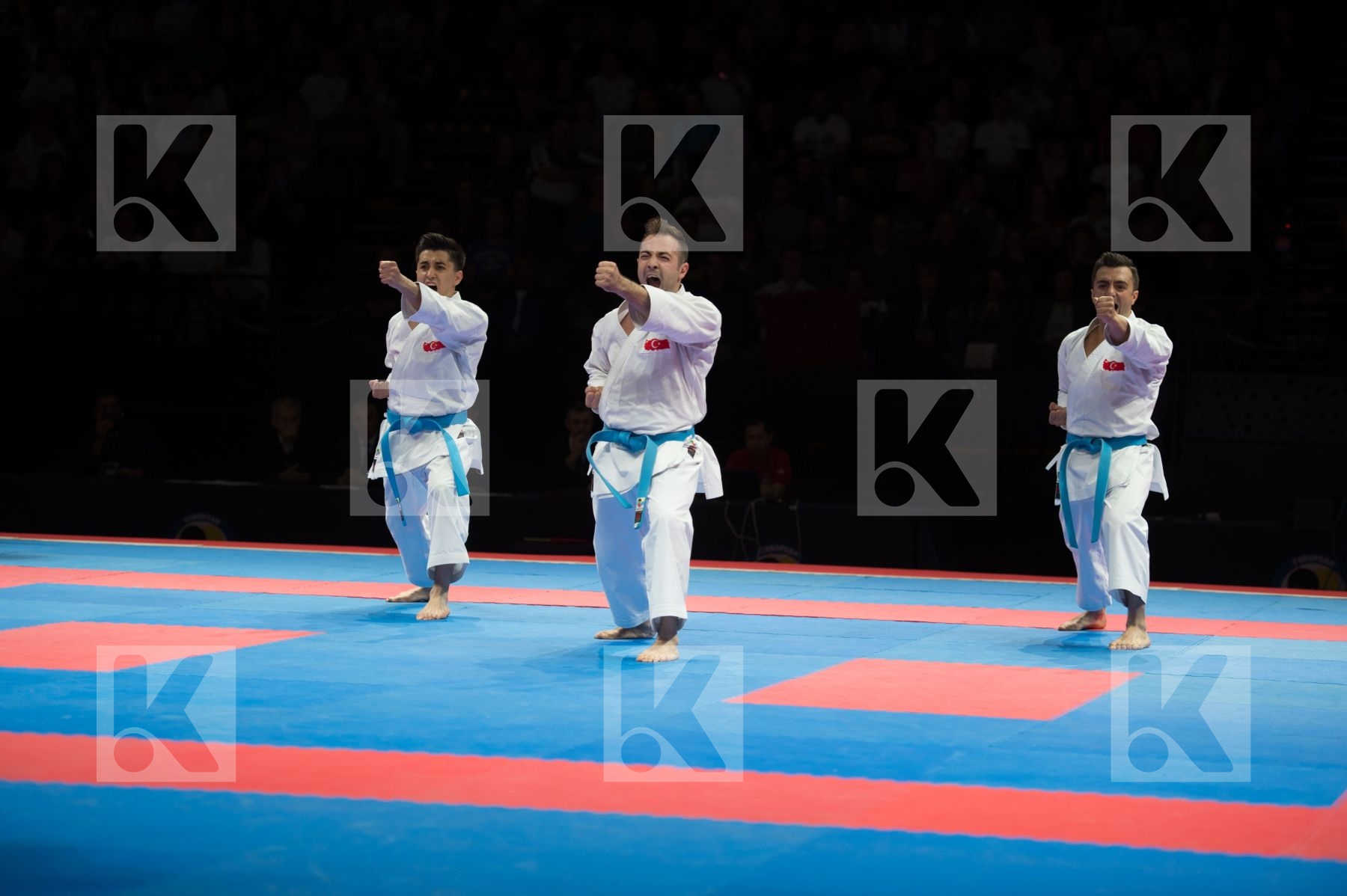 kata Male semi-final team Turkey