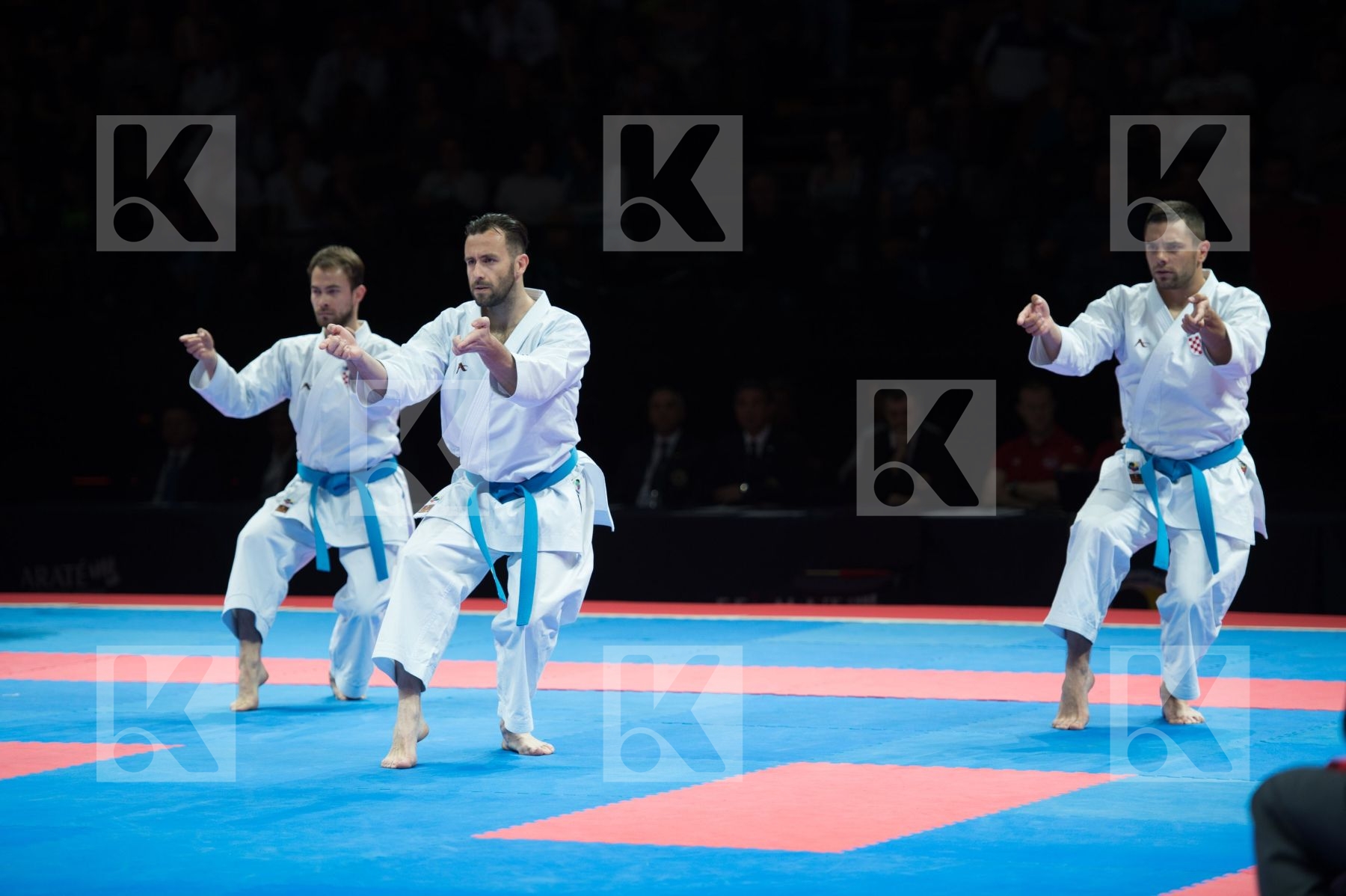 Croatia kata Male semi-final team