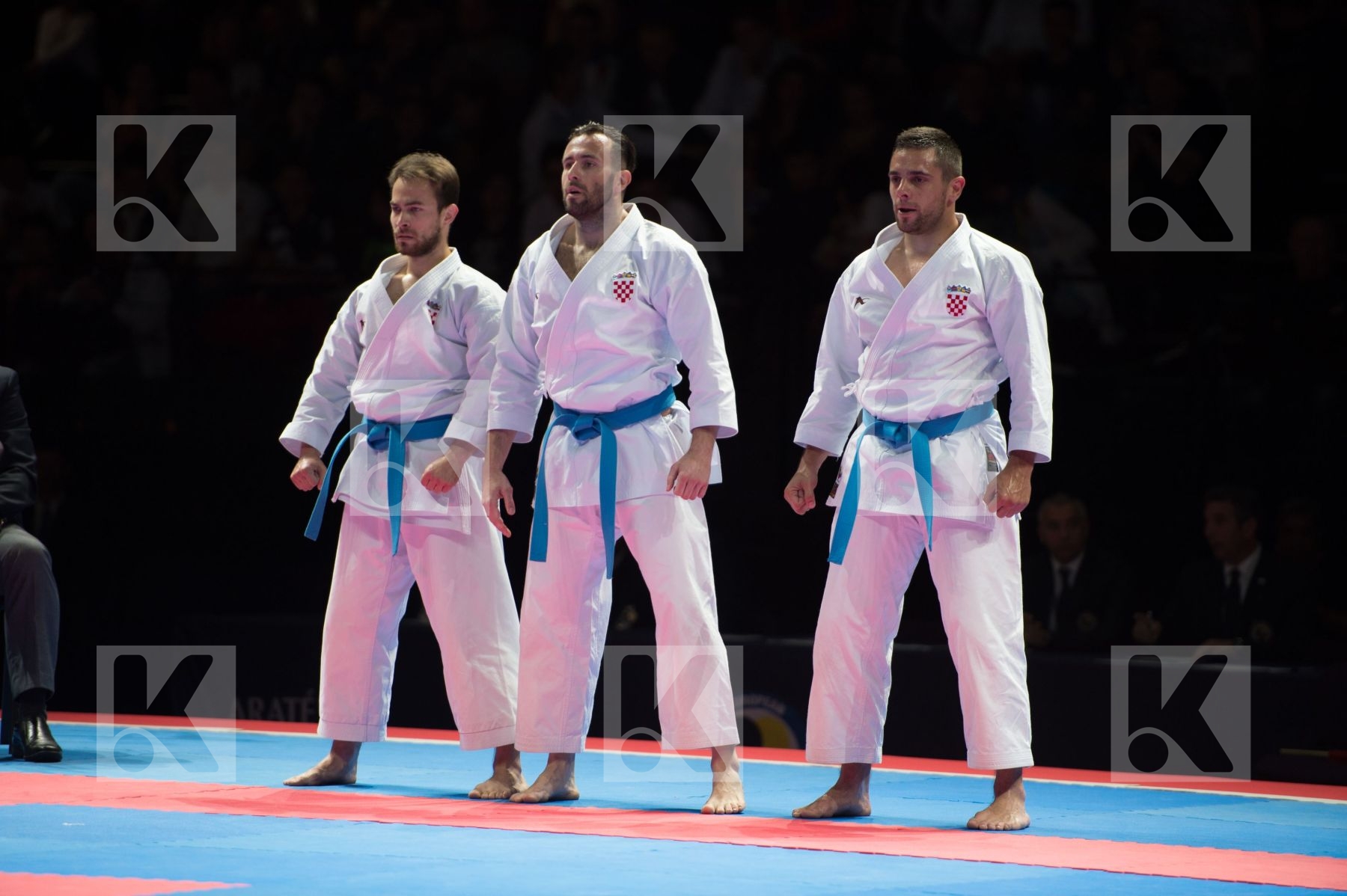 Croatia kata Male semi-final team