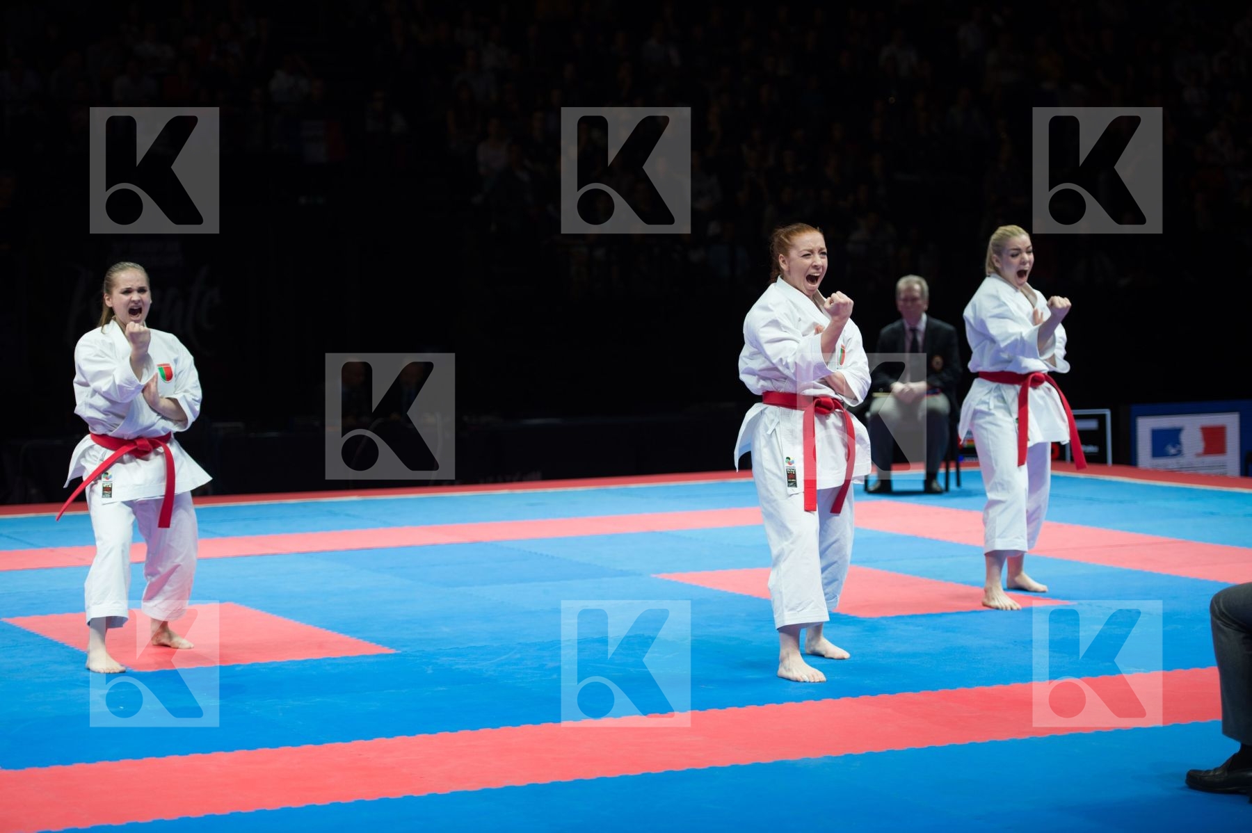 Belarus Female kata semi-final team