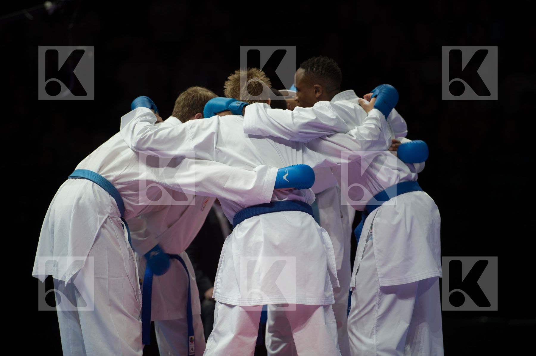 kumite Male netherlands semi-final Serbia team