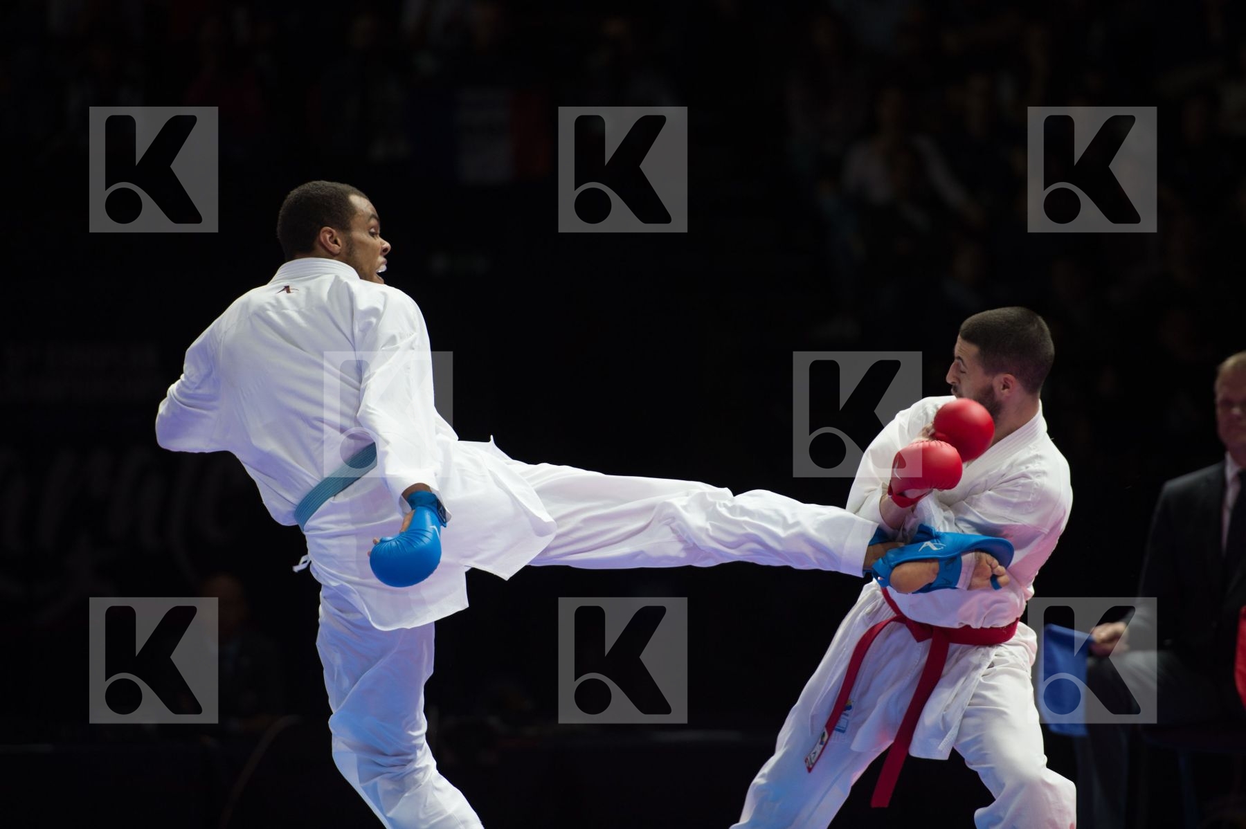 kumite Male netherlands semi-final Serbia team