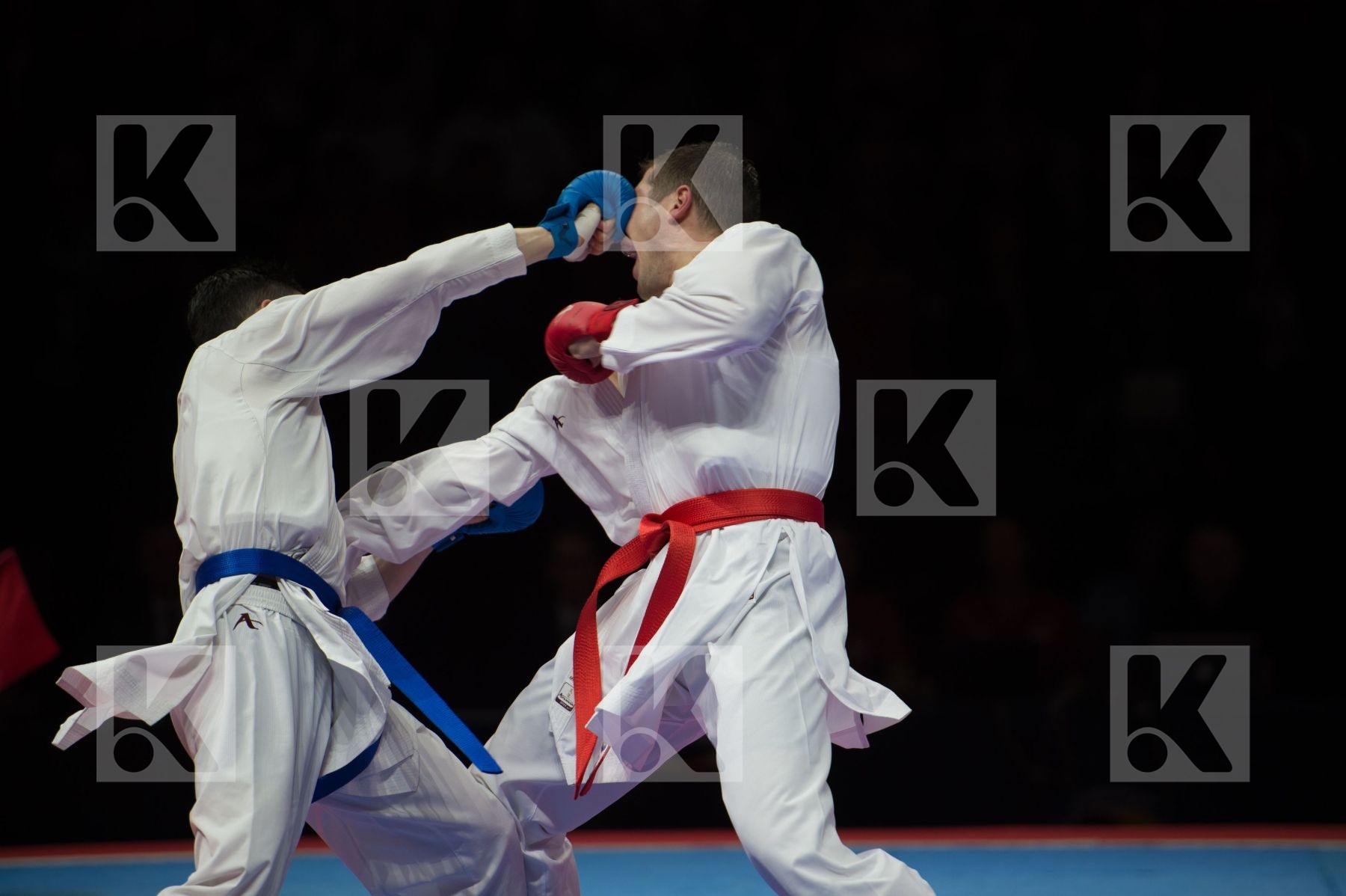 kumite Male netherlands semi-final Serbia team