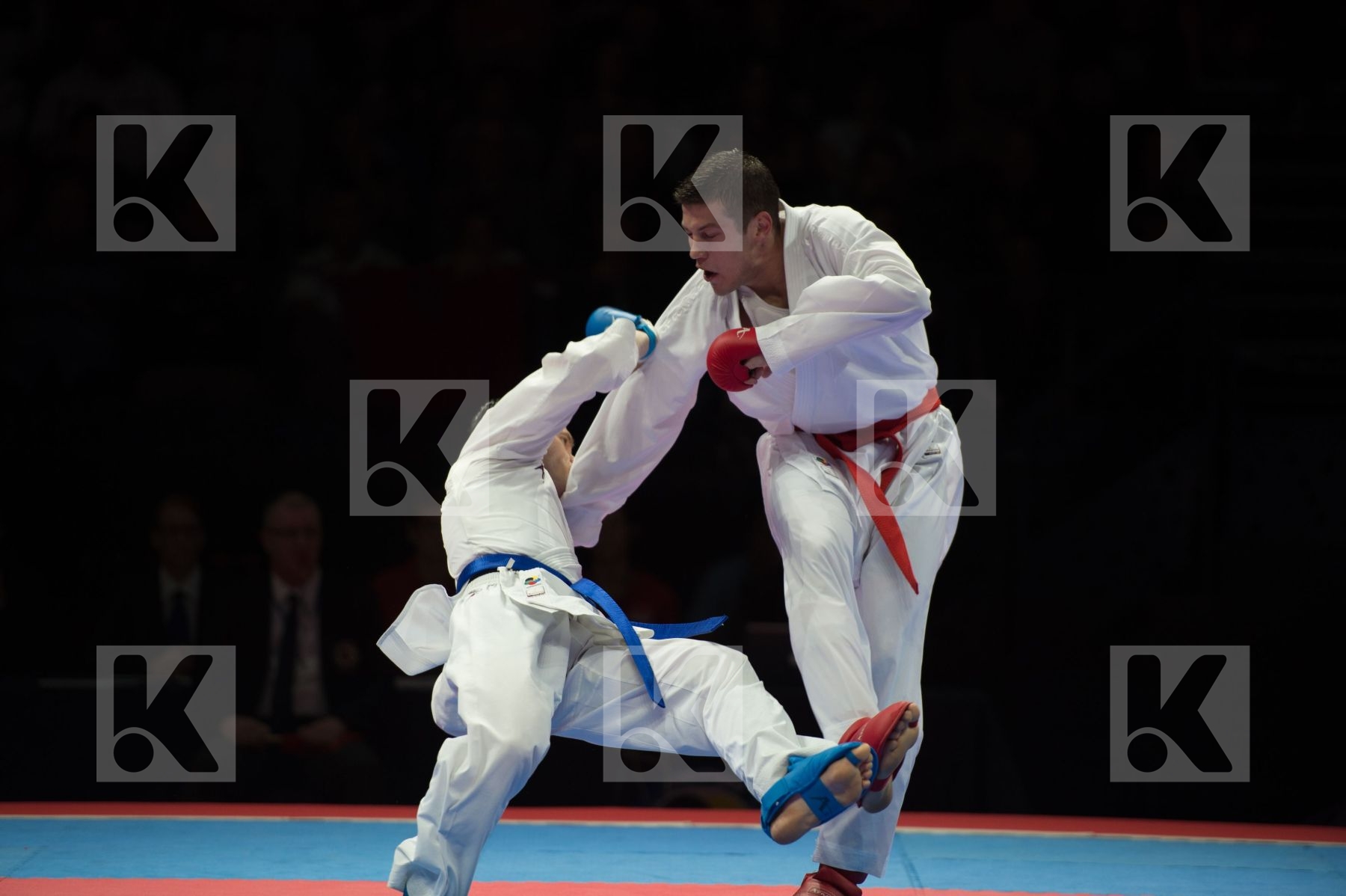kumite Male netherlands semi-final Serbia team