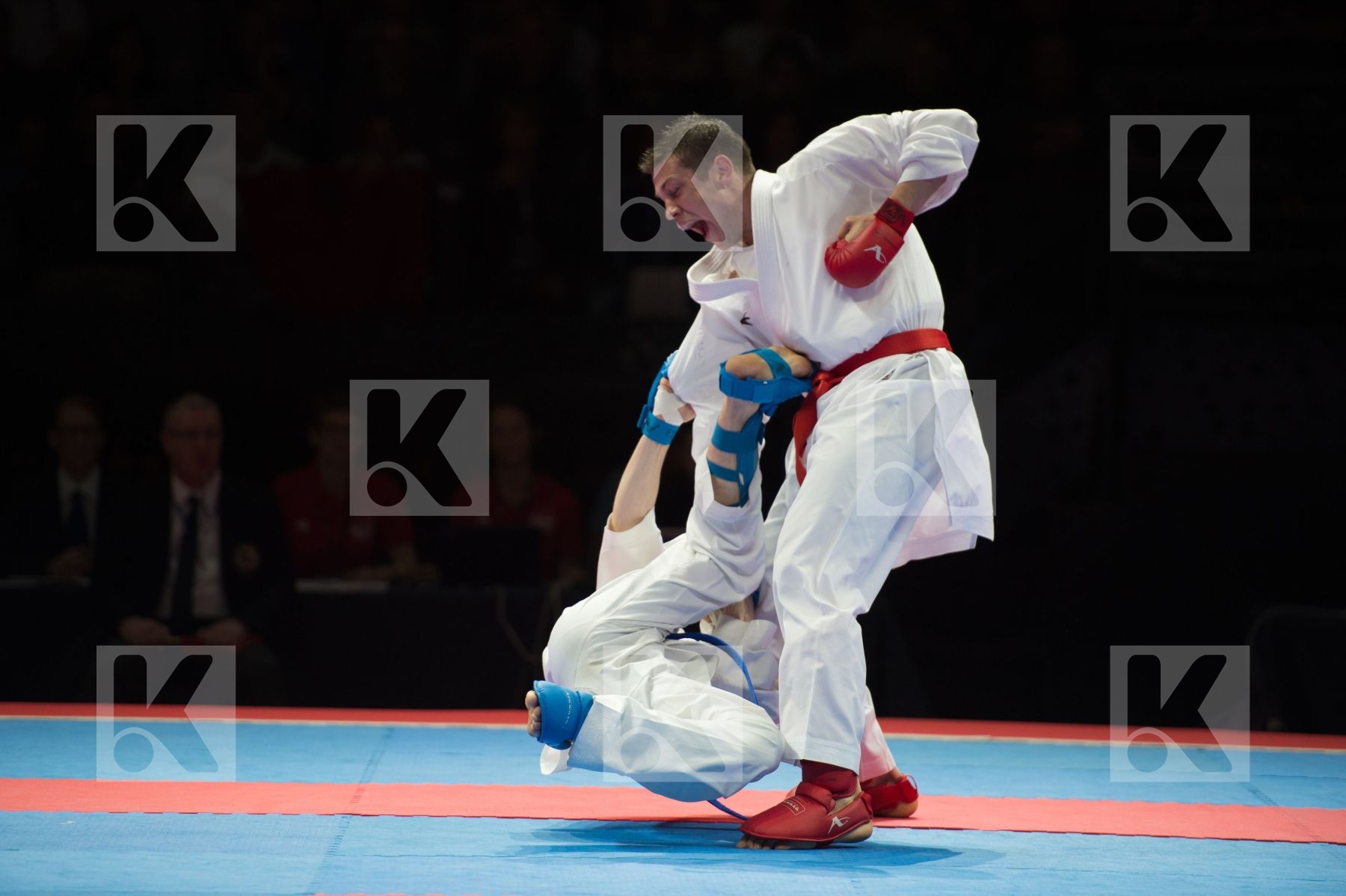 kumite Male netherlands semi-final Serbia team