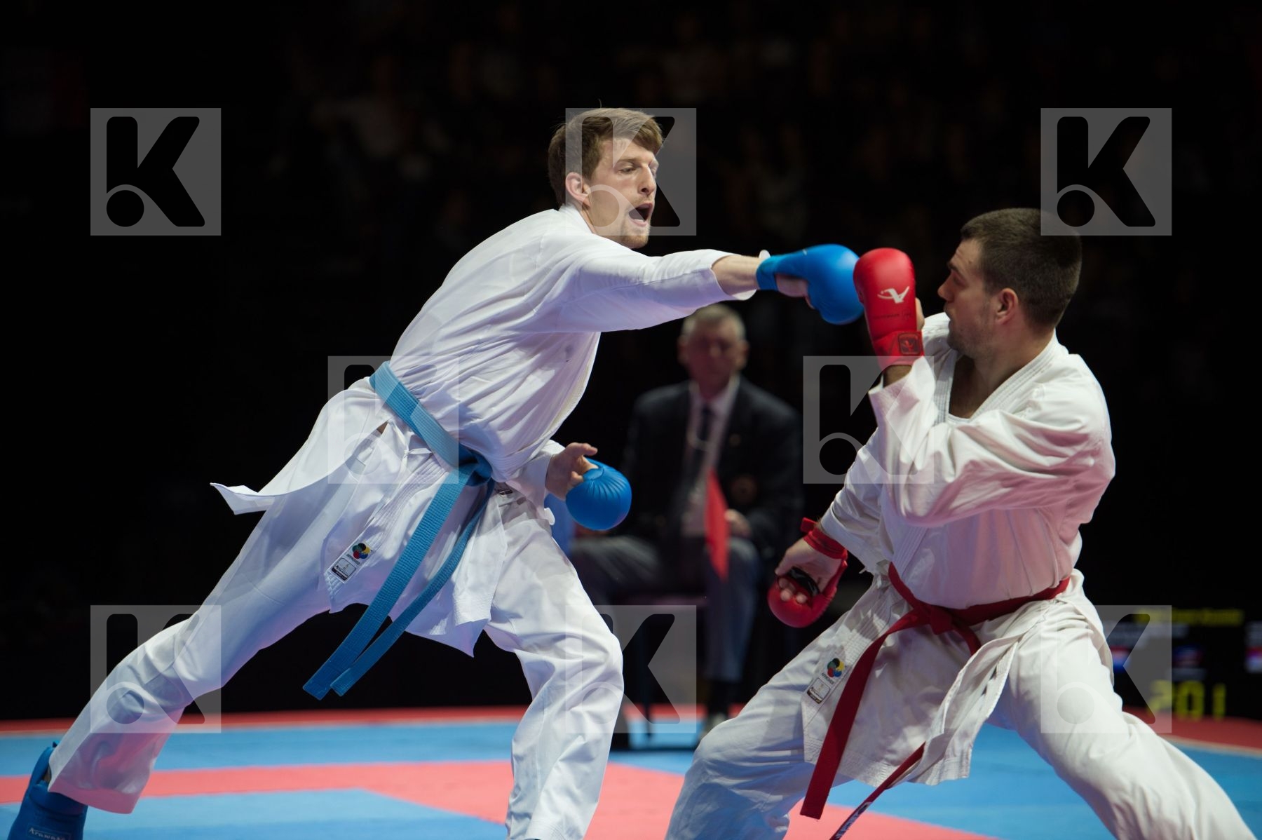 kumite Male netherlands semi-final Serbia team