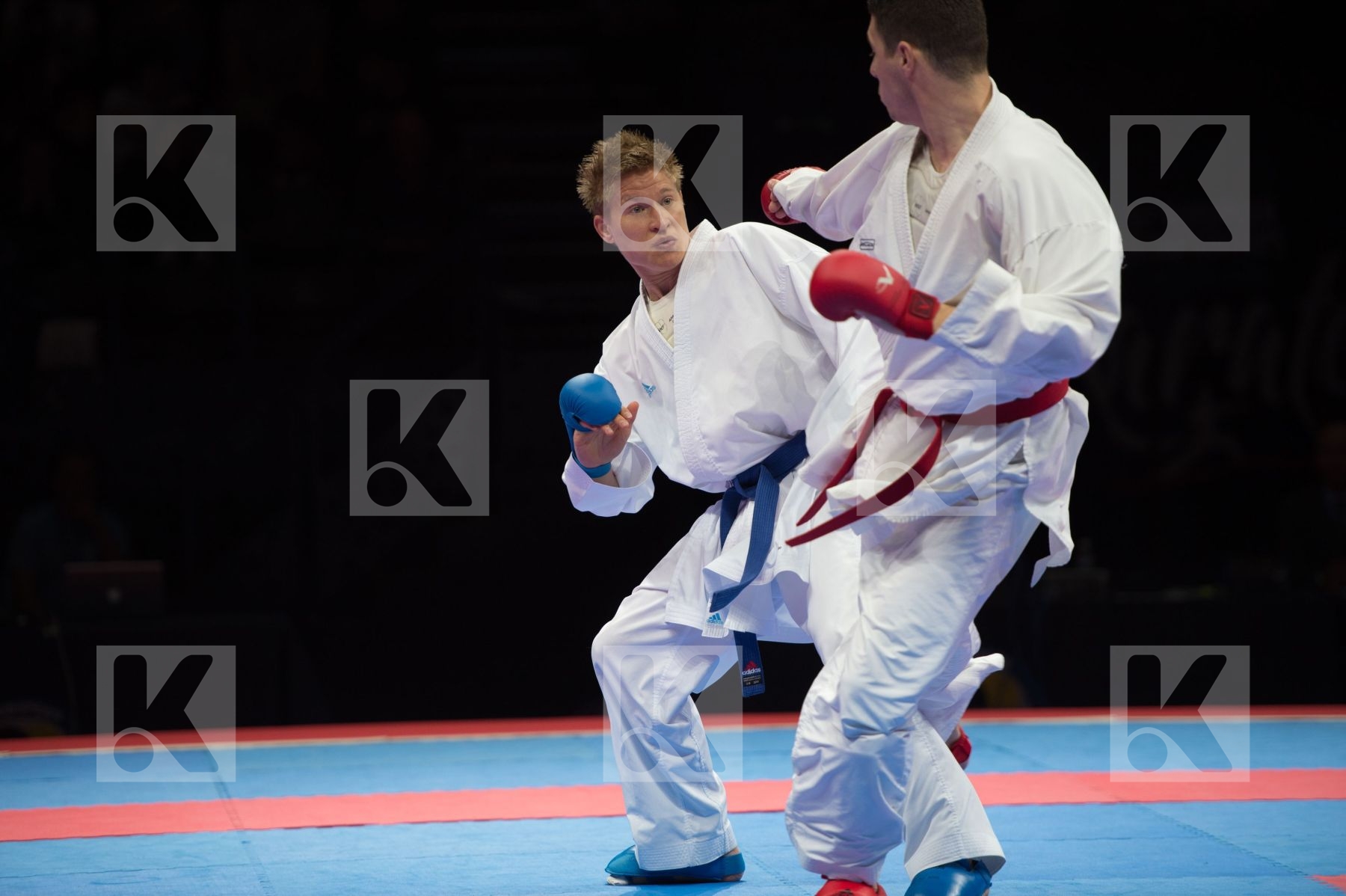 kumite Male netherlands semi-final Serbia team