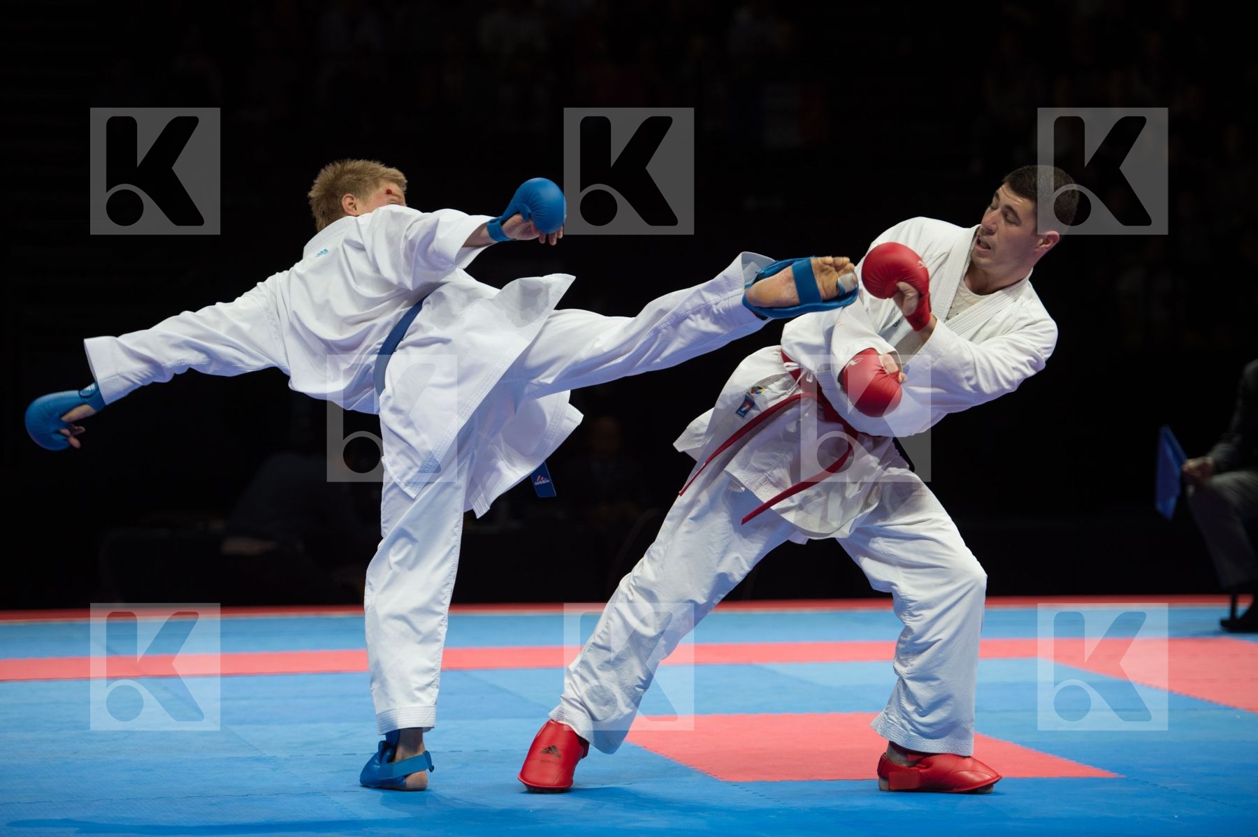 kumite Male netherlands semi-final Serbia team