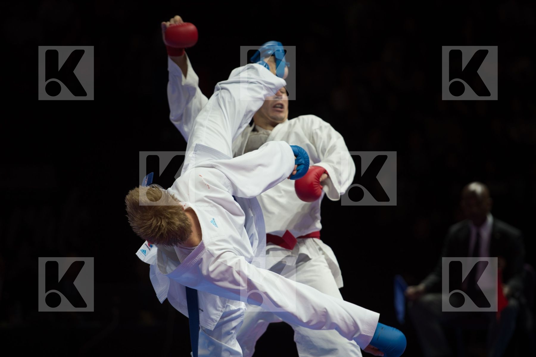 kumite Male netherlands semi-final Serbia team