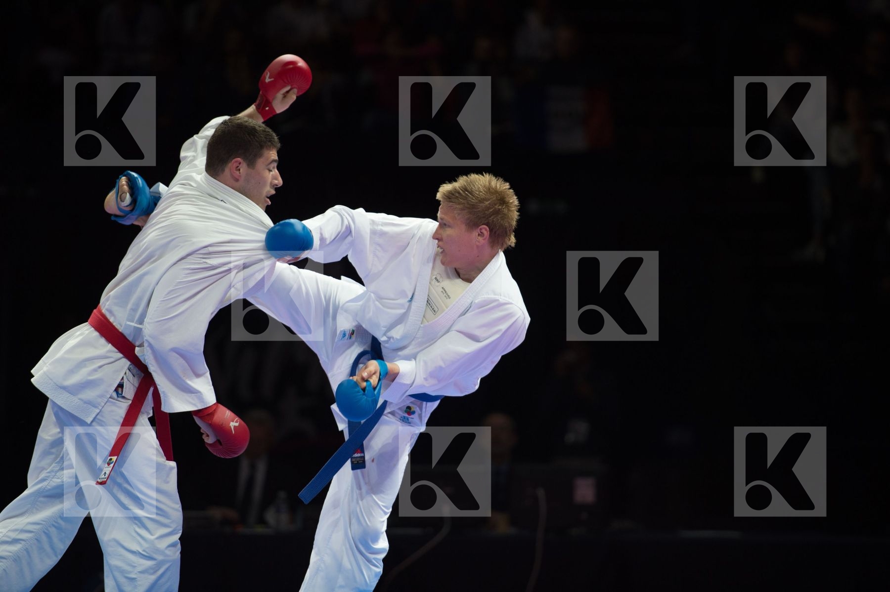 kumite Male netherlands semi-final Serbia team