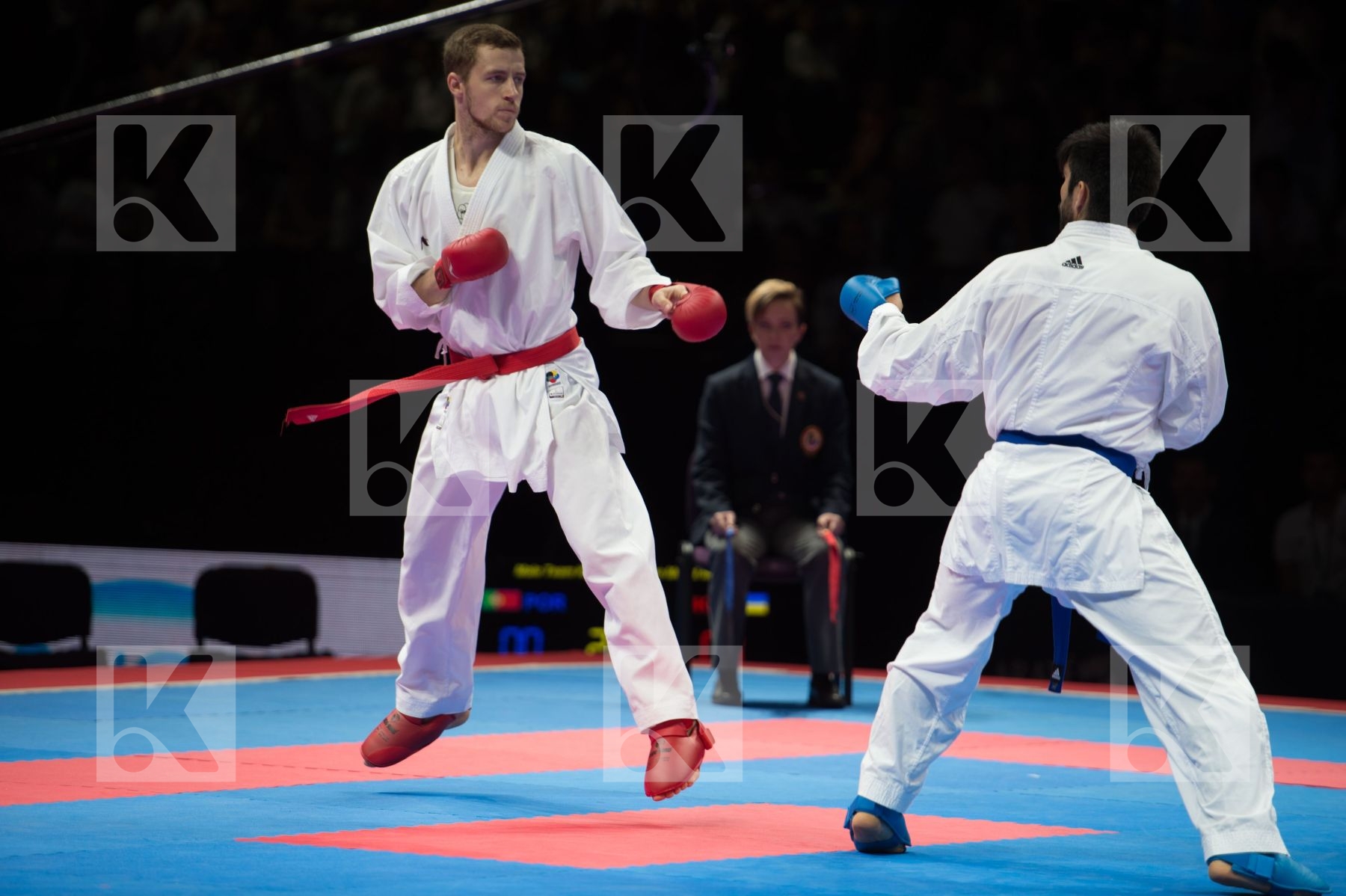 kumite Male Portugal semi-final team Ukraine