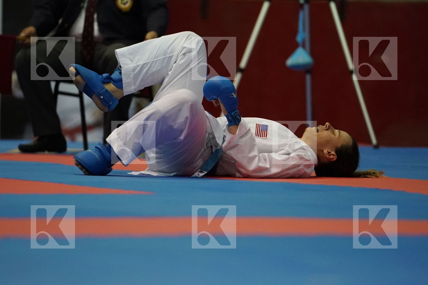 MOLINA OMAIRA (VENEZUELA) vs WASOWICZ MAYA (USA) in Senior Kumite 84+ Kg - Final bout