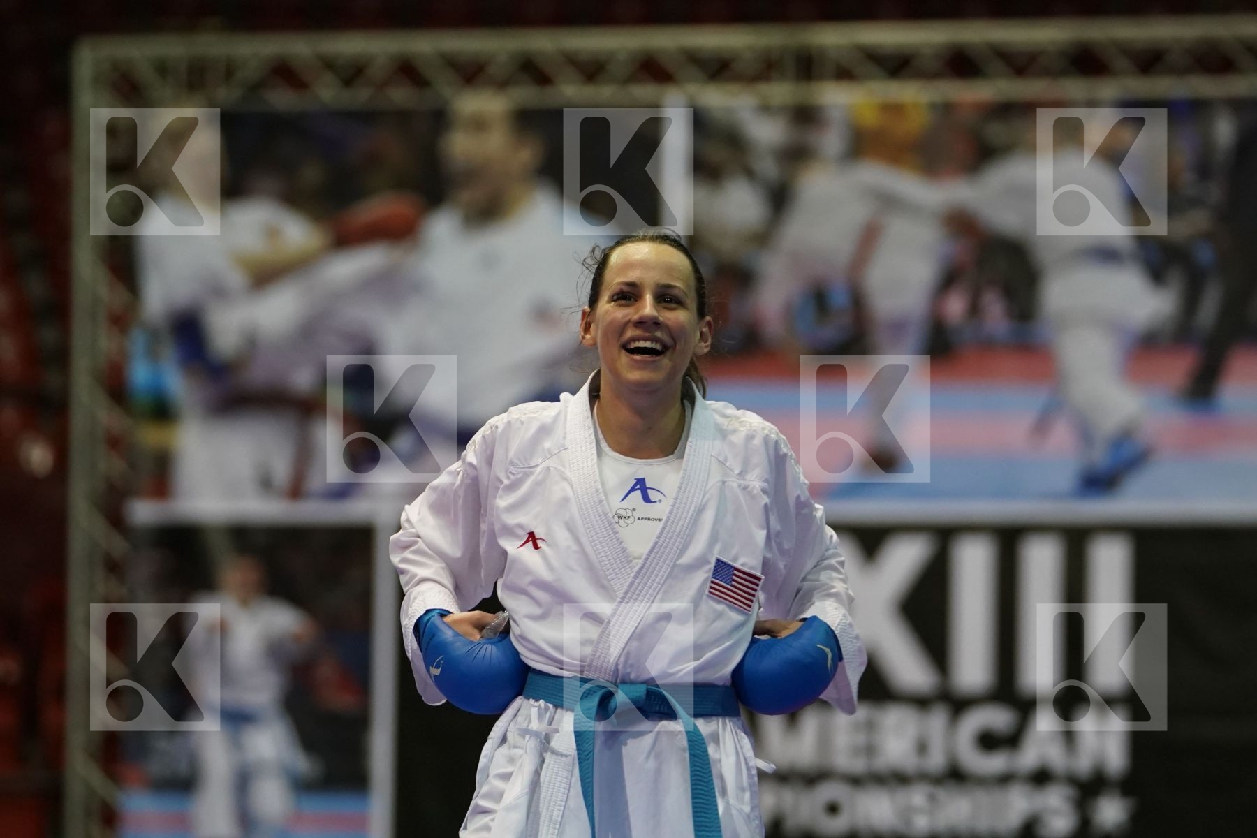 MOLINA OMAIRA (VENEZUELA) vs WASOWICZ MAYA (USA) in Senior Kumite 84+ Kg - Final bout