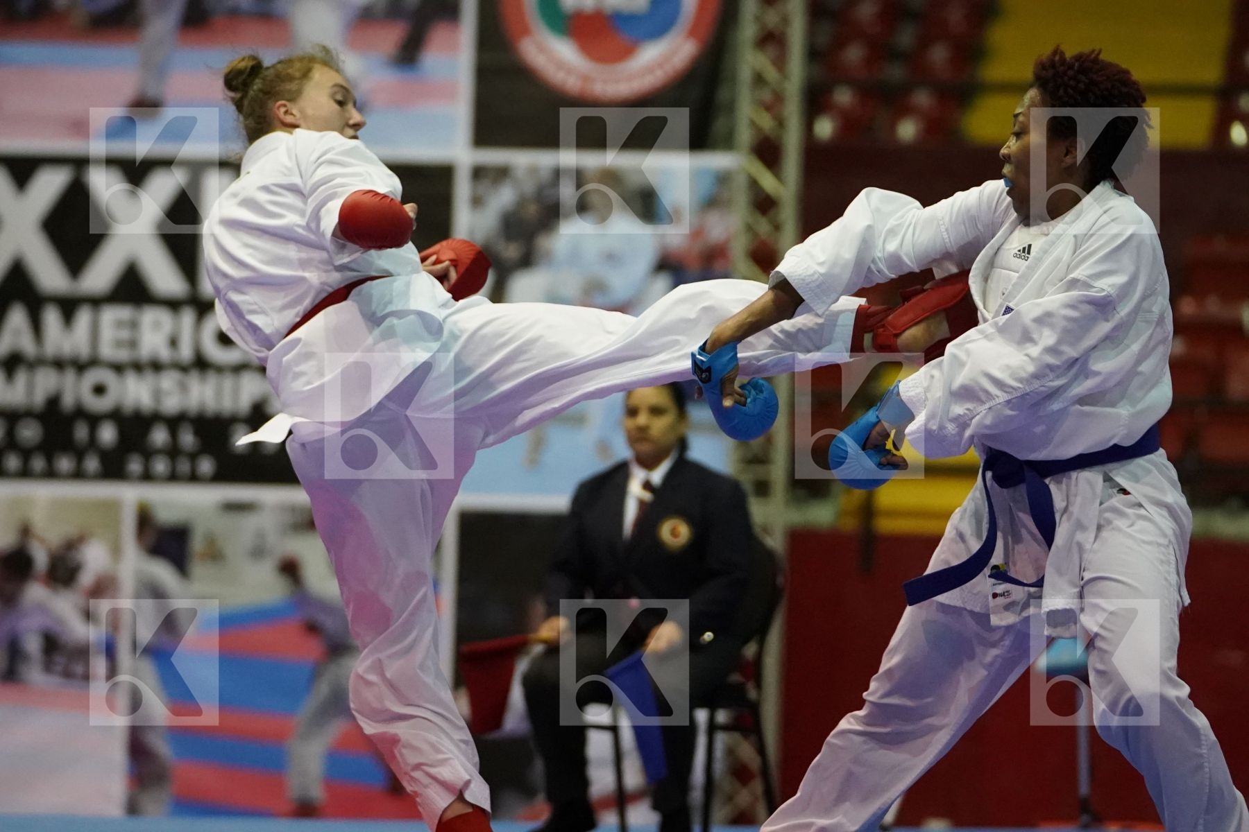 LINGL SKYLAR (USA) vs MURPHY CHERYL (USA) in Senior Kumite -68 Kg - Final bout