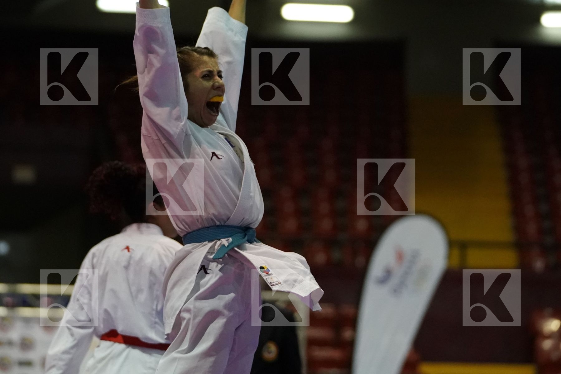 FACTOS JACQUELINE (ECUADOR) vs ARREOLA MERILLELA (MEXICO) in Senior Kumite -61 Kg - Final bout