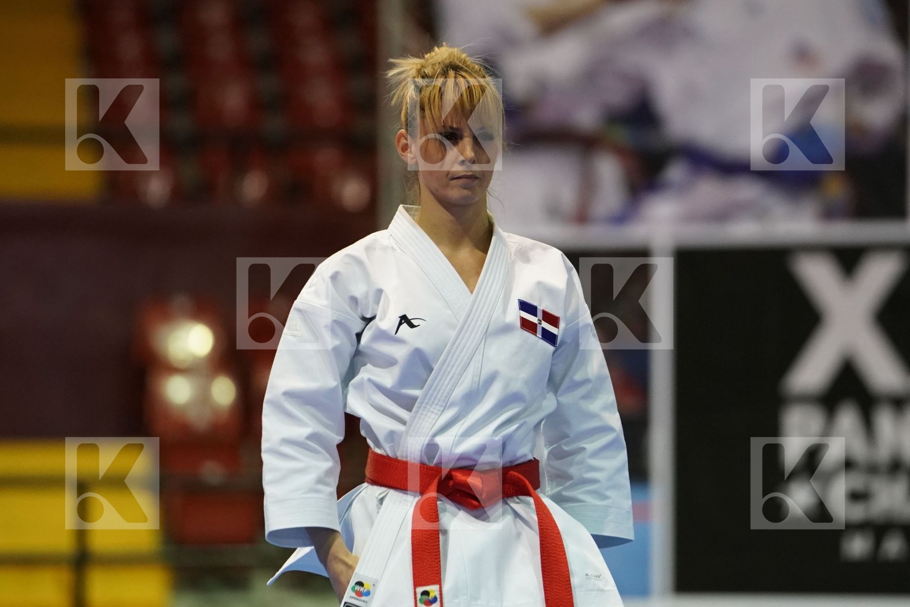 DIMITROVA MARIA (DOMINICAN REPUBLIC) in Senior Female Kata - Final bout