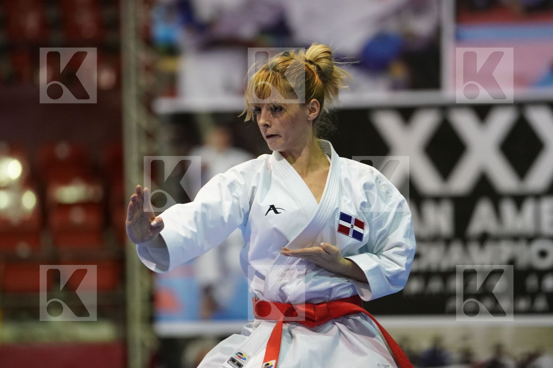DIMITROVA MARIA (DOMINICAN REPUBLIC) in Senior Female Kata - Final bout