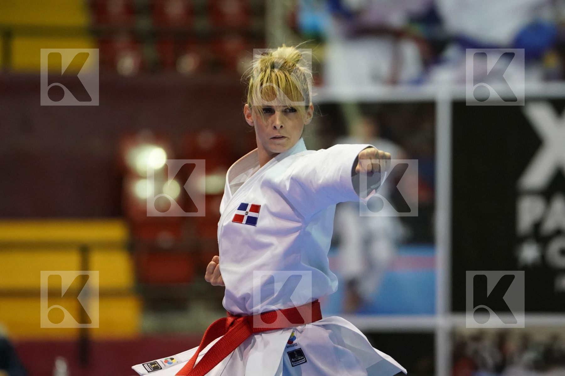 DIMITROVA MARIA (DOMINICAN REPUBLIC) in Senior Female Kata - Final bout