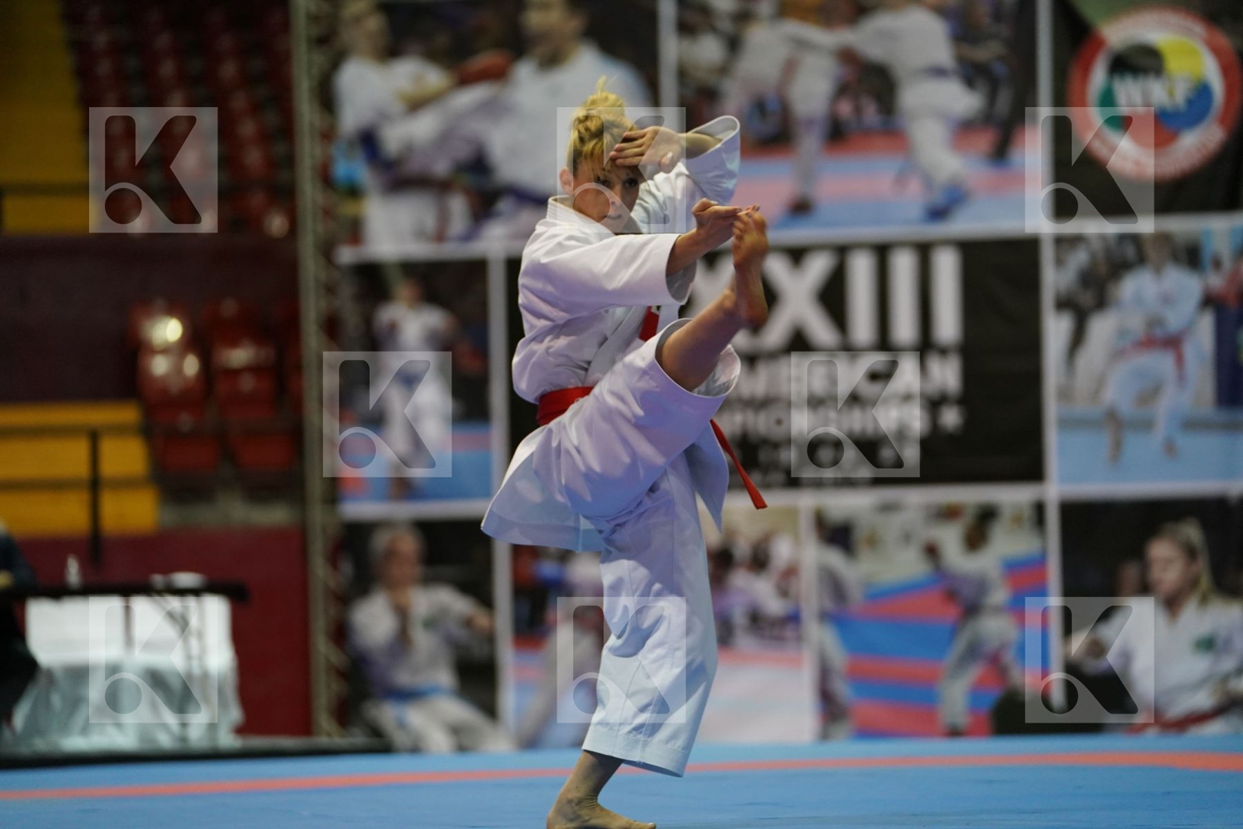DIMITROVA MARIA (DOMINICAN REPUBLIC) in Senior Female Kata - Final bout