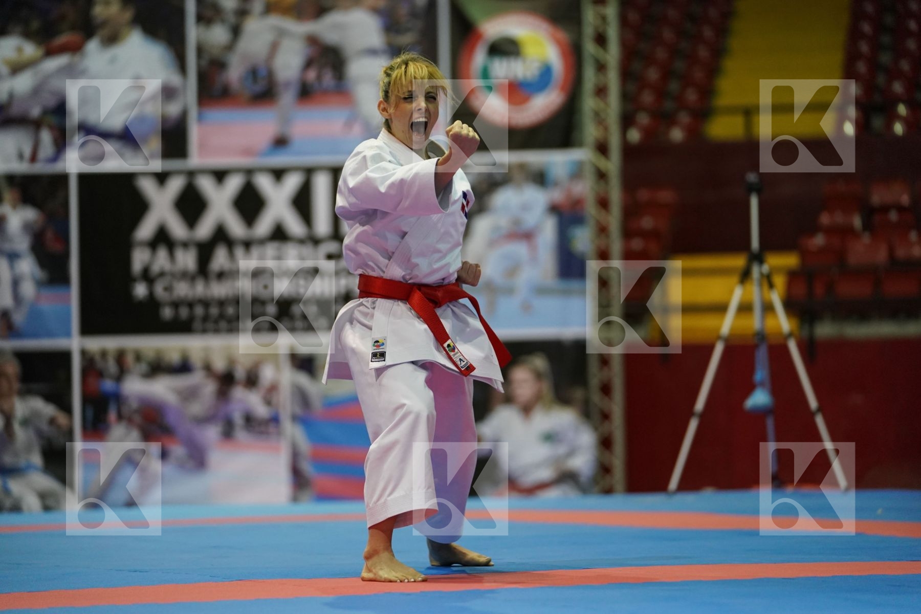 DIMITROVA MARIA (DOMINICAN REPUBLIC) in Senior Female Kata - Final bout