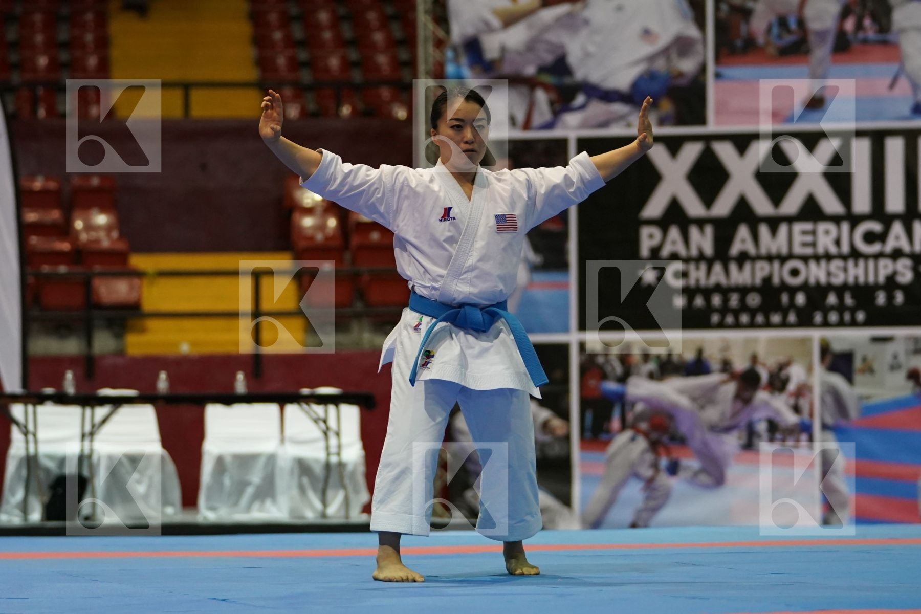 KOKUMAI SAKURA (USA) in Senior Female Kata - Final bout