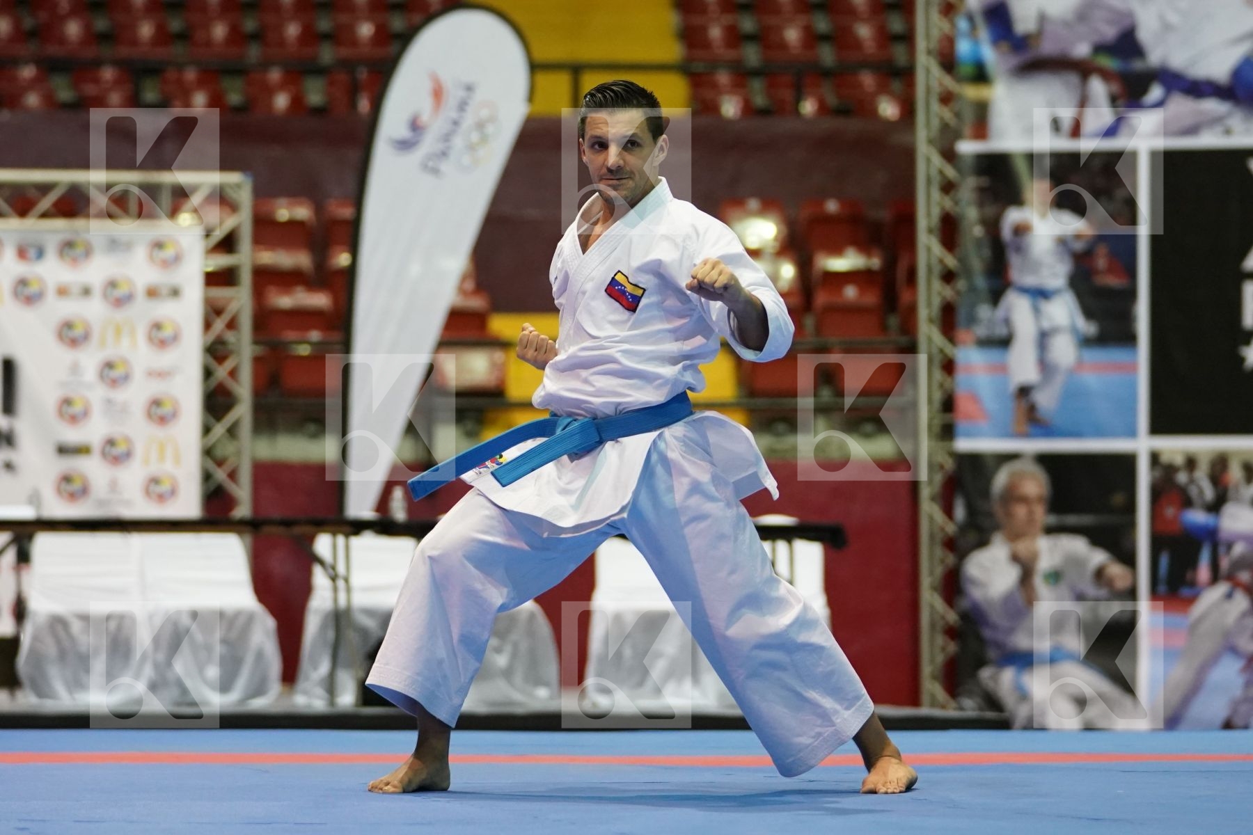 DIAZ ANTONIO (VENEZUELA) in Senior Male Kata - Final bout