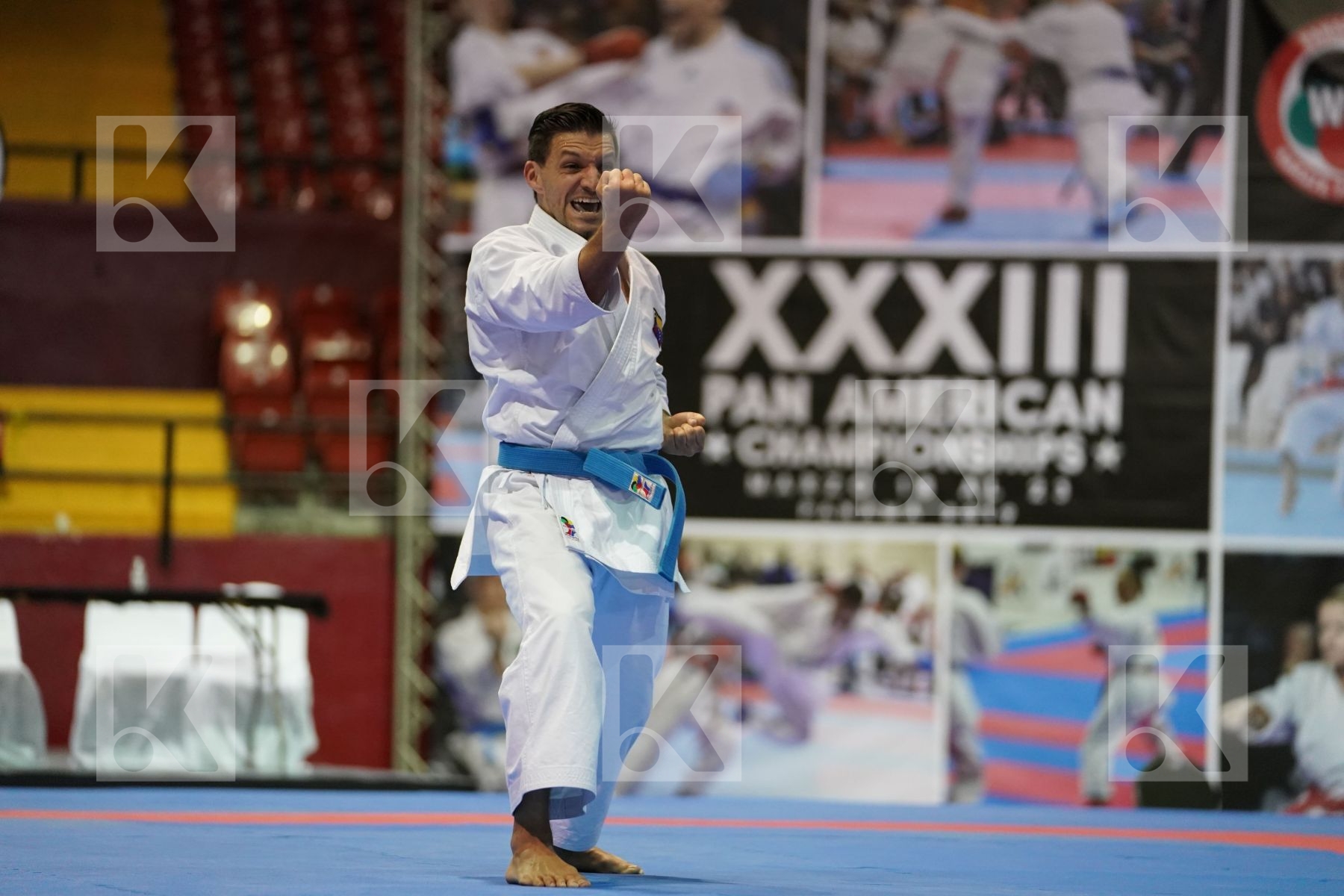 DIAZ ANTONIO (VENEZUELA) in Senior Male Kata - Final bout
