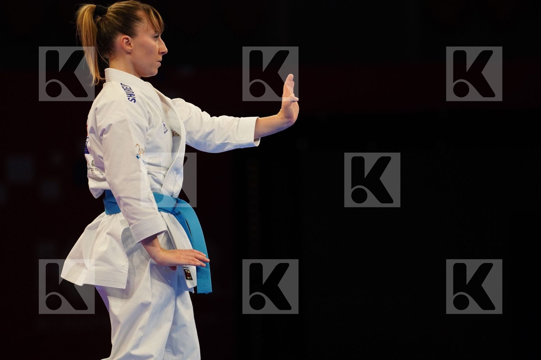 FERACCI ALEXANDRA (FRANCE) in Senior Female Kata - bronze bout