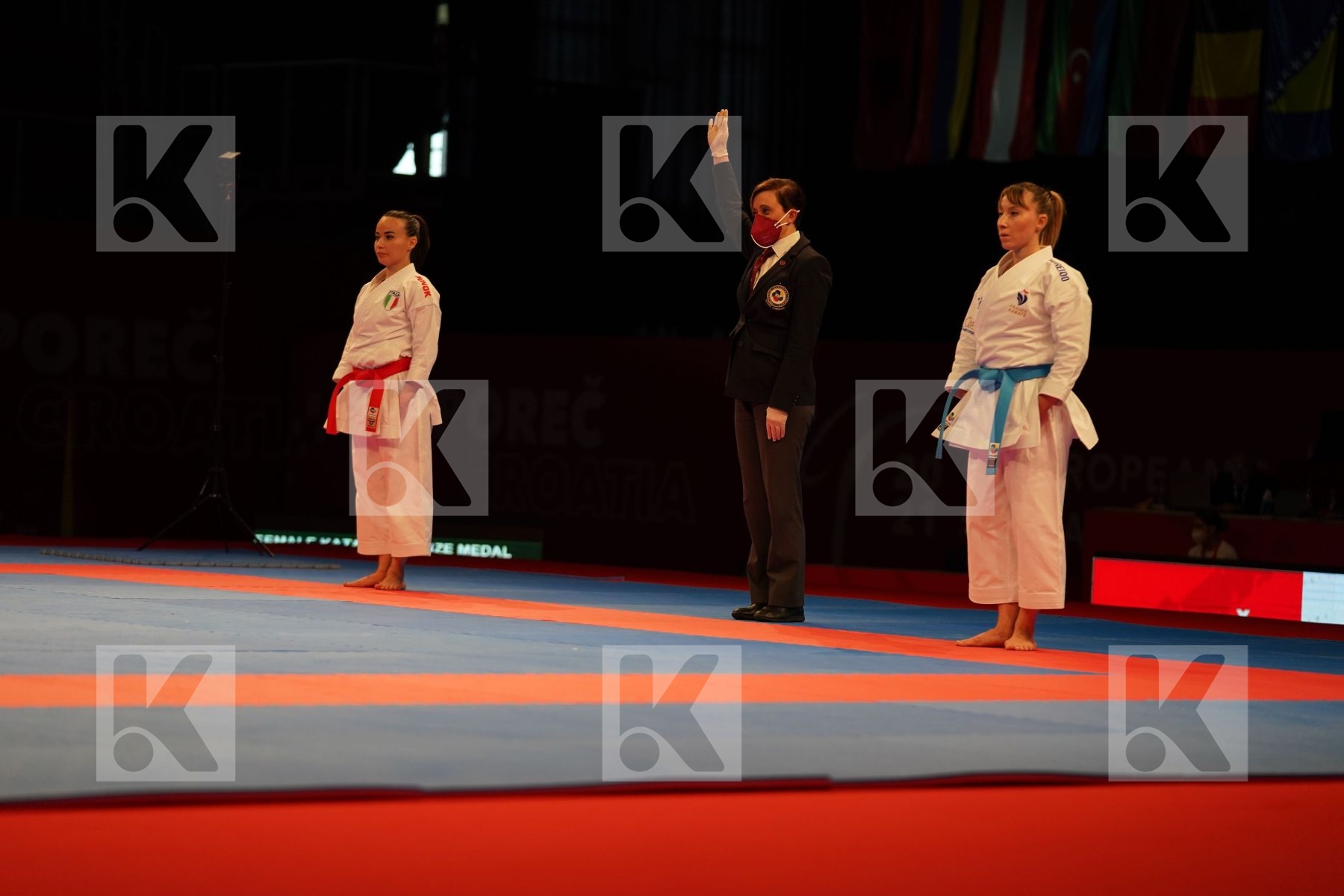 FERACCI ALEXANDRA (FRANCE) in Senior Female Kata - bronze bout