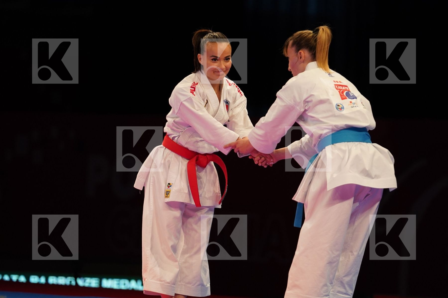 FERACCI ALEXANDRA (FRANCE) in Senior Female Kata - bronze bout