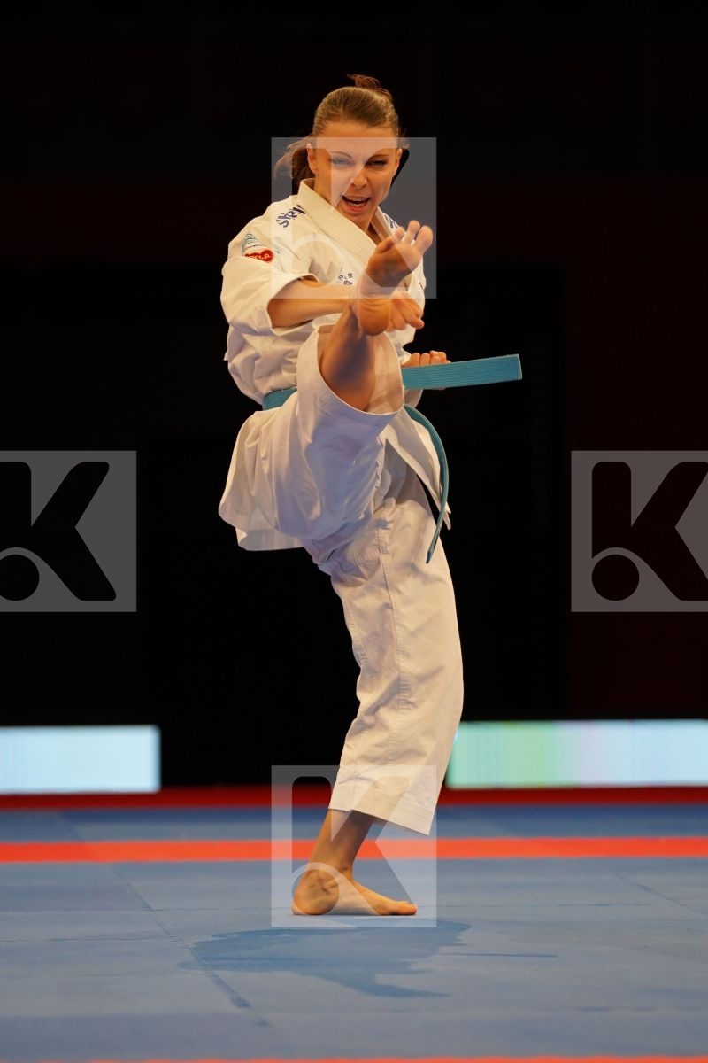MISKOVA VERONIKA (Czech Republic) in Senior Female Kata - bronze bout