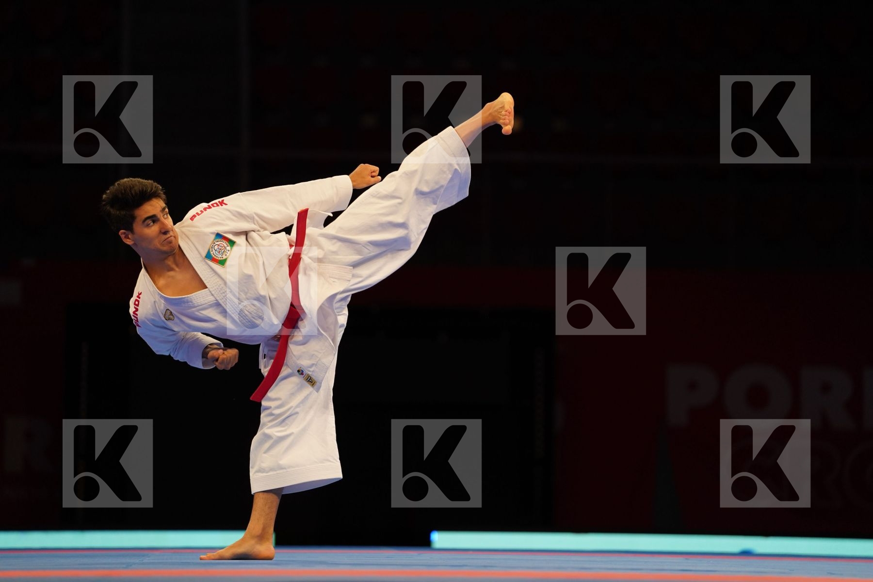 BUSATO MATTIA (ITALY) in Senior Male Kata - bronze bout