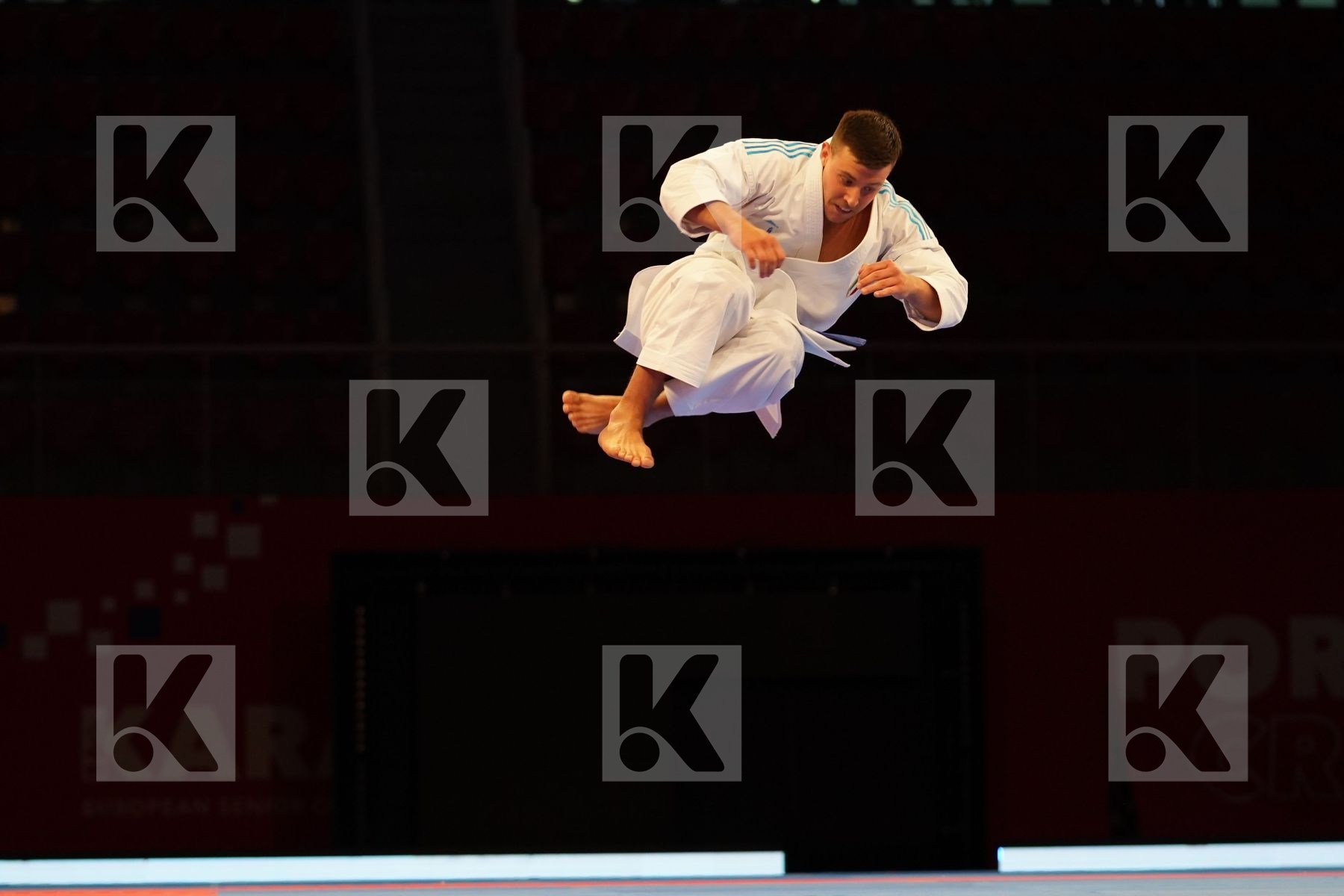 BUSATO MATTIA (ITALY) in Senior Male Kata - bronze bout