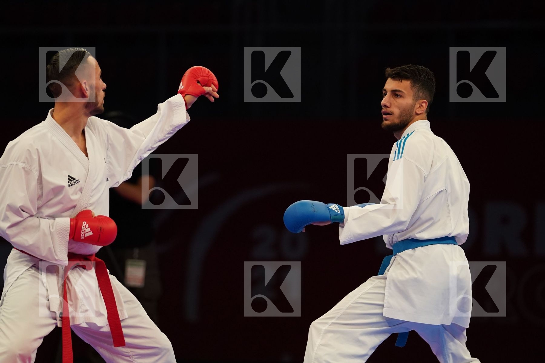 DACOSTA STEVEN (FRANCE) Vs UYGUR BURAK (TURKEY) in Senior Kumite -67 Kg - bronze bout