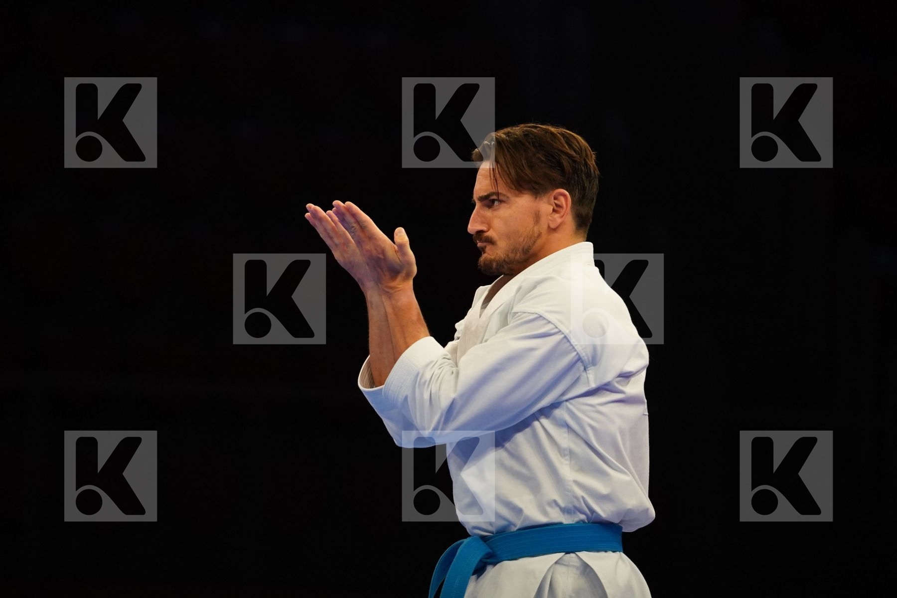 QUINTERO CAPDEVILA DAMIAN HUGO (SPAIN) in Senior Male Kata - Final bout