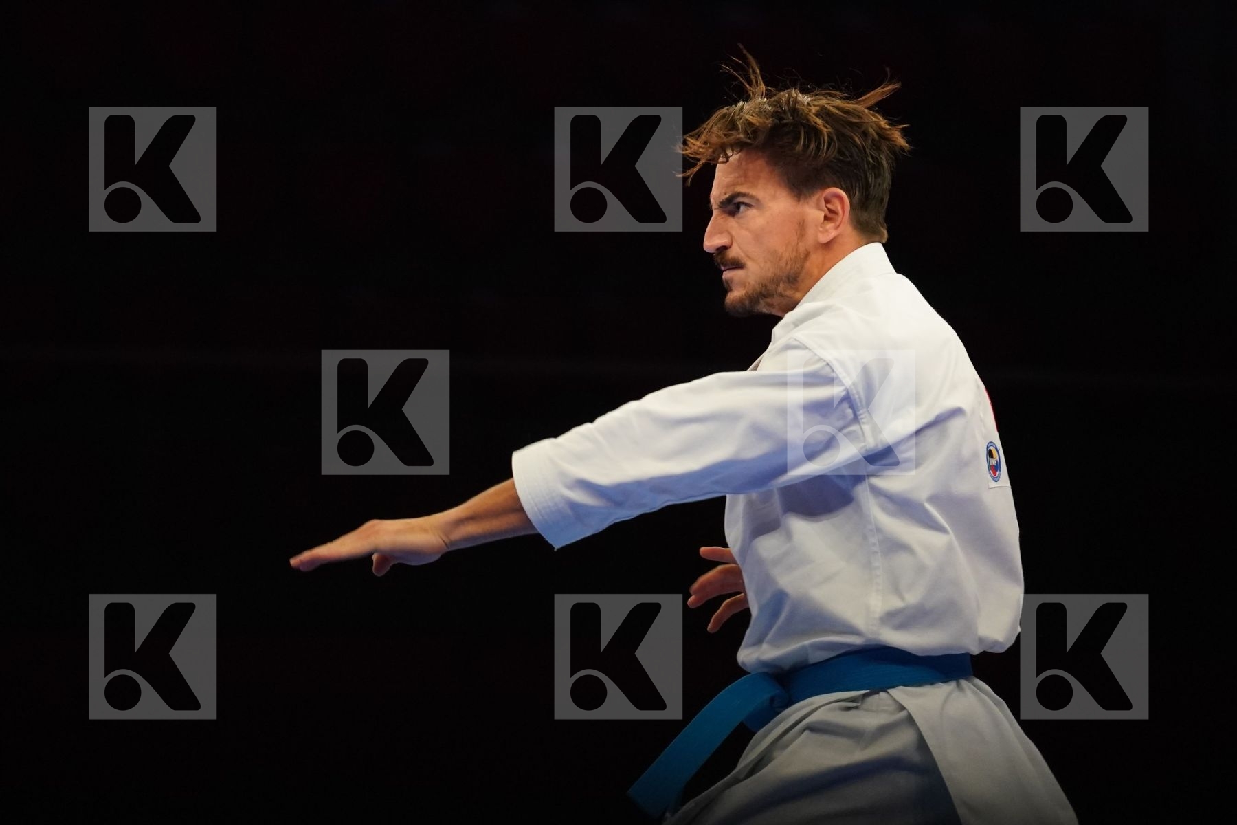 QUINTERO CAPDEVILA DAMIAN HUGO (SPAIN) in Senior Male Kata - Final bout