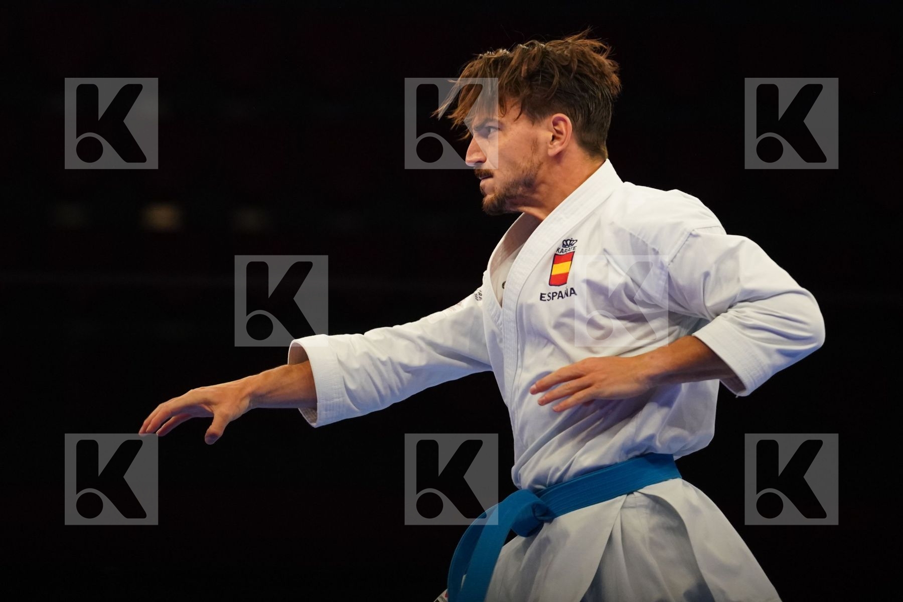 QUINTERO CAPDEVILA DAMIAN HUGO (SPAIN) in Senior Male Kata - Final bout