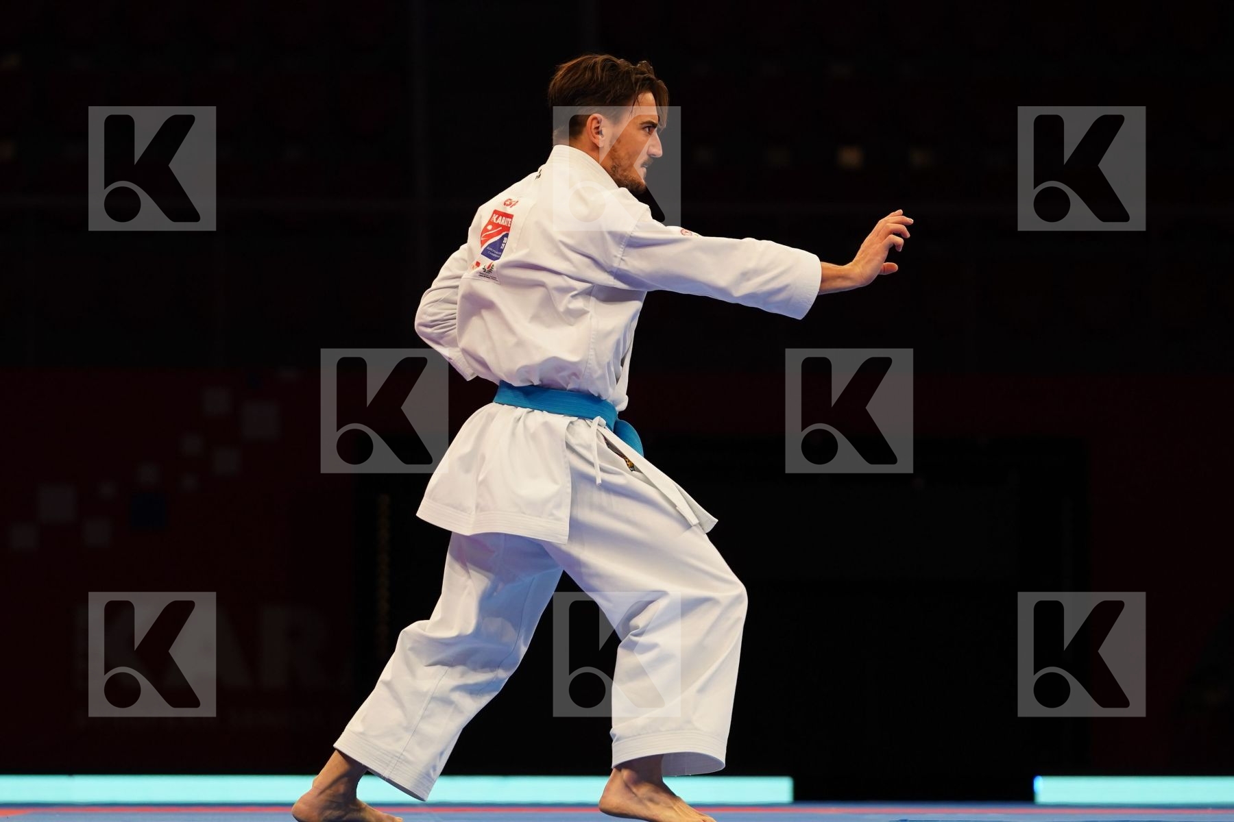 QUINTERO CAPDEVILA DAMIAN HUGO (SPAIN) in Senior Male Kata - Final bout