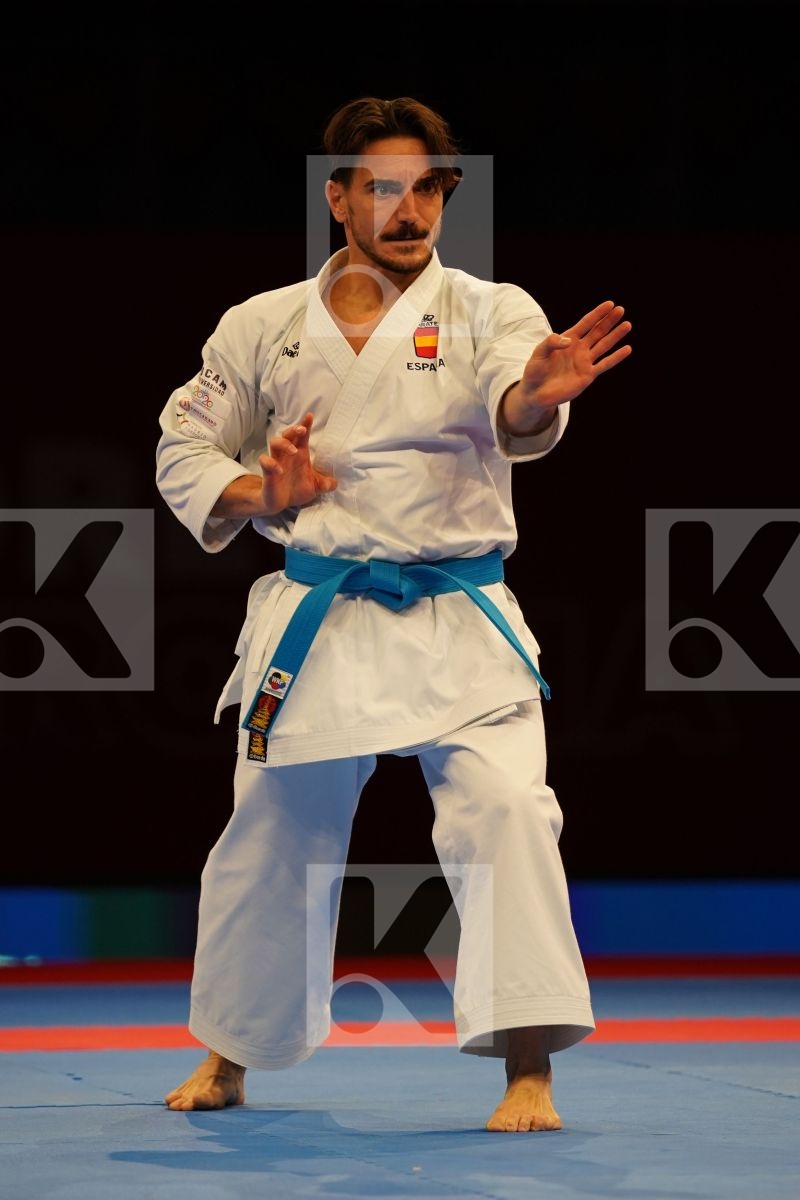 QUINTERO CAPDEVILA DAMIAN HUGO (SPAIN) in Senior Male Kata - Final bout
