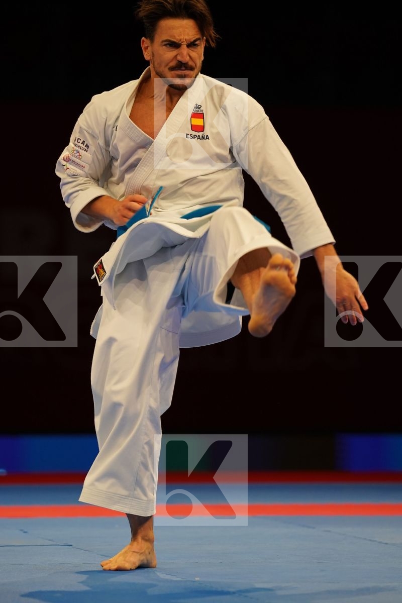 QUINTERO CAPDEVILA DAMIAN HUGO (SPAIN) in Senior Male Kata - Final bout