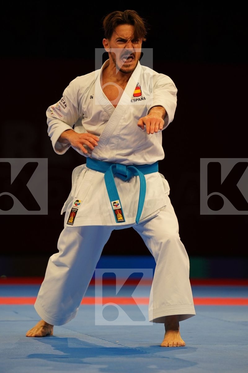 QUINTERO CAPDEVILA DAMIAN HUGO (SPAIN) in Senior Male Kata - Final bout