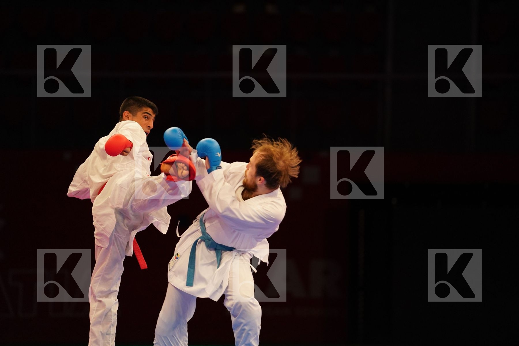 XENOS DIONYSIOS (GREECE) Vs PLAKHUTIN EVGENY (RUSSIA) in Senior Kumite -67 Kg - Final bout